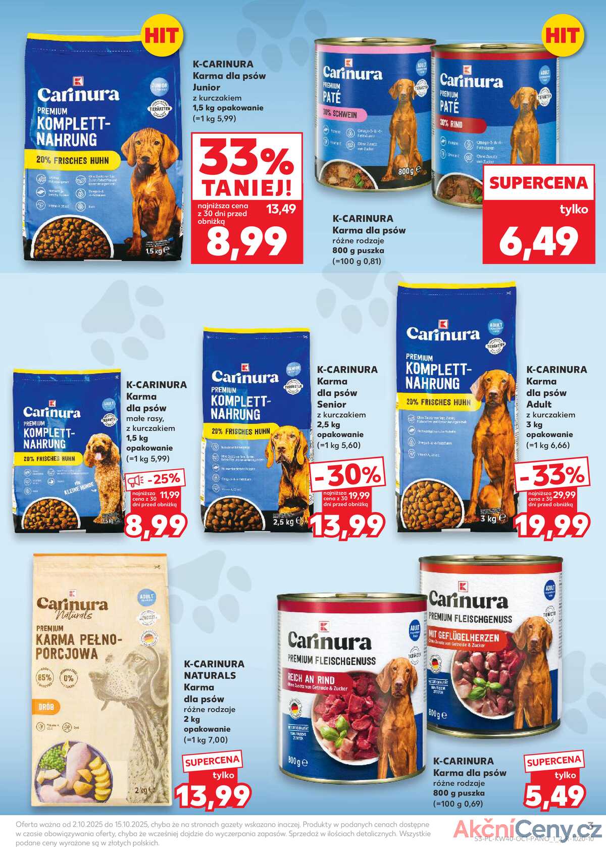 Leták Kaufland Polsko 2.10.-15.10.2025 strana 3