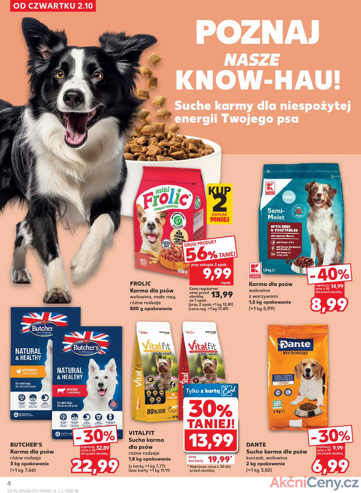 Leták Kaufland Polsko 2.10.-15.10.2025 strana 4