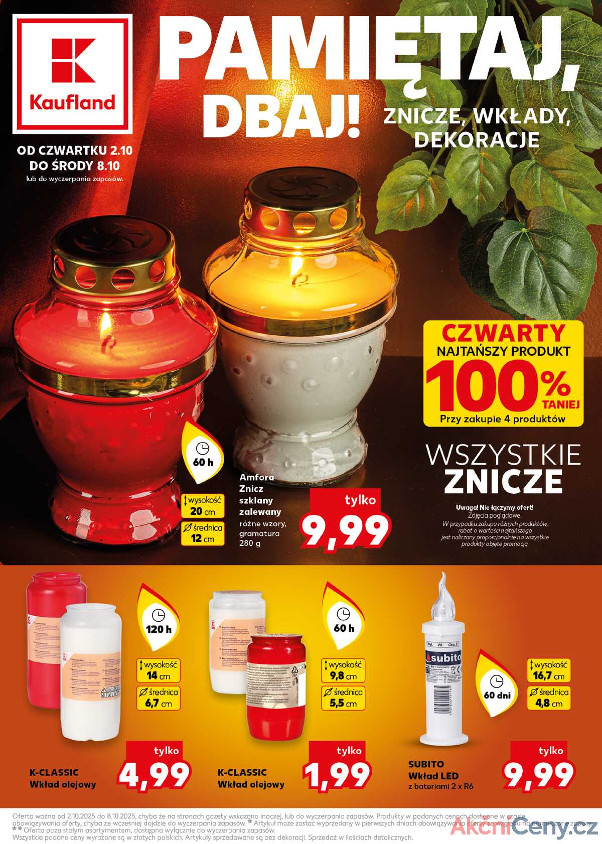 Leták Kaufland Polsko 2.10.-8.10.2025 strana 1