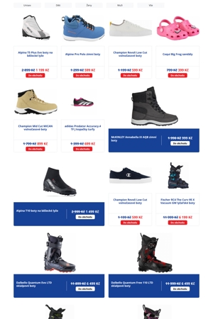 Intersport Boty - 1. 10. 2025