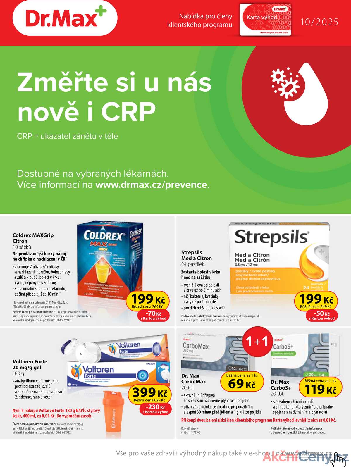 Dr.Max od 1.10. do 31.10.2025 strana 1