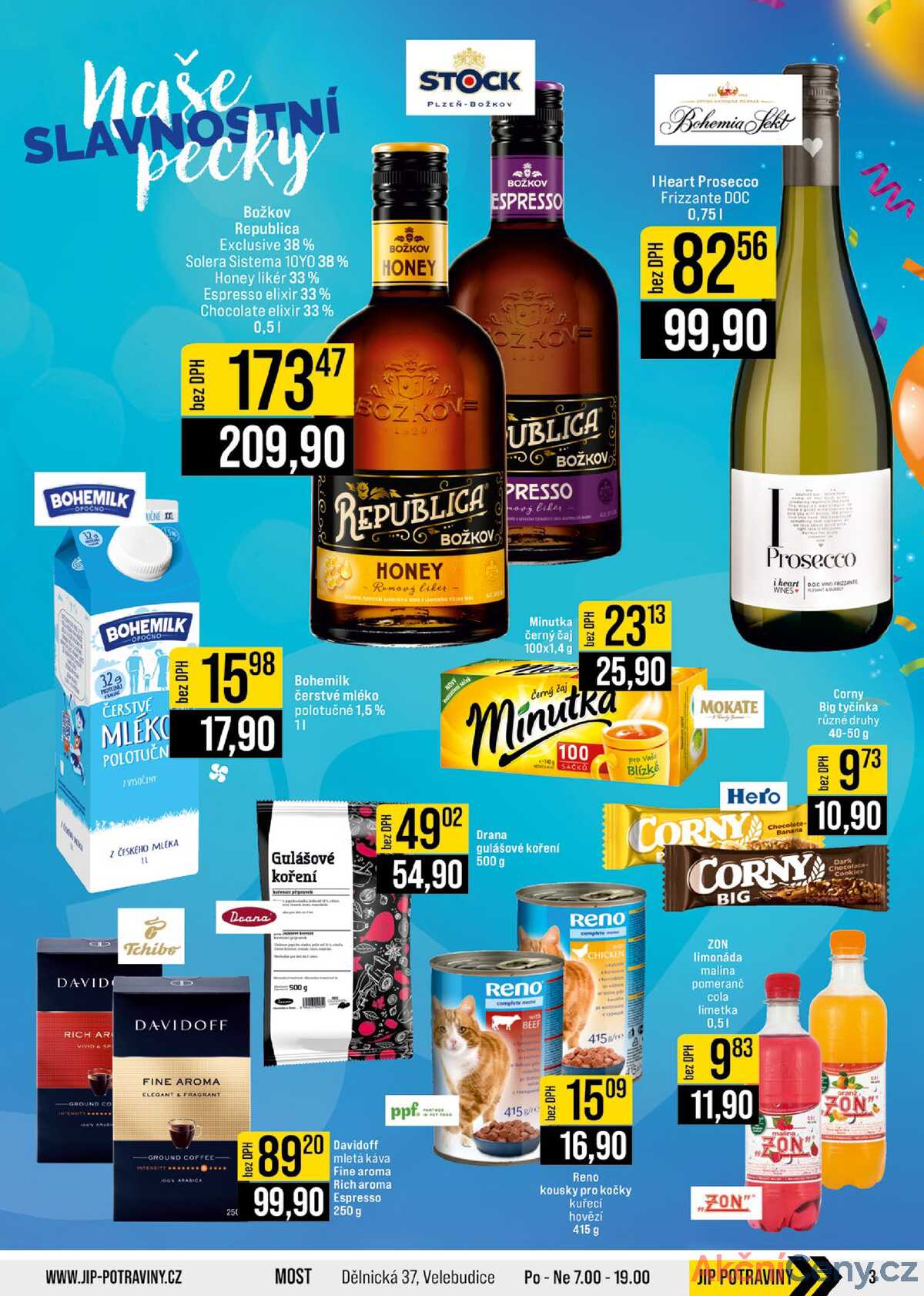 JIP Cash & Carry České Budějovice, Most, Náchod, Polička, Sušice a Svoboda nad Úpou od 1.10. do 7.10.2025 strana 3