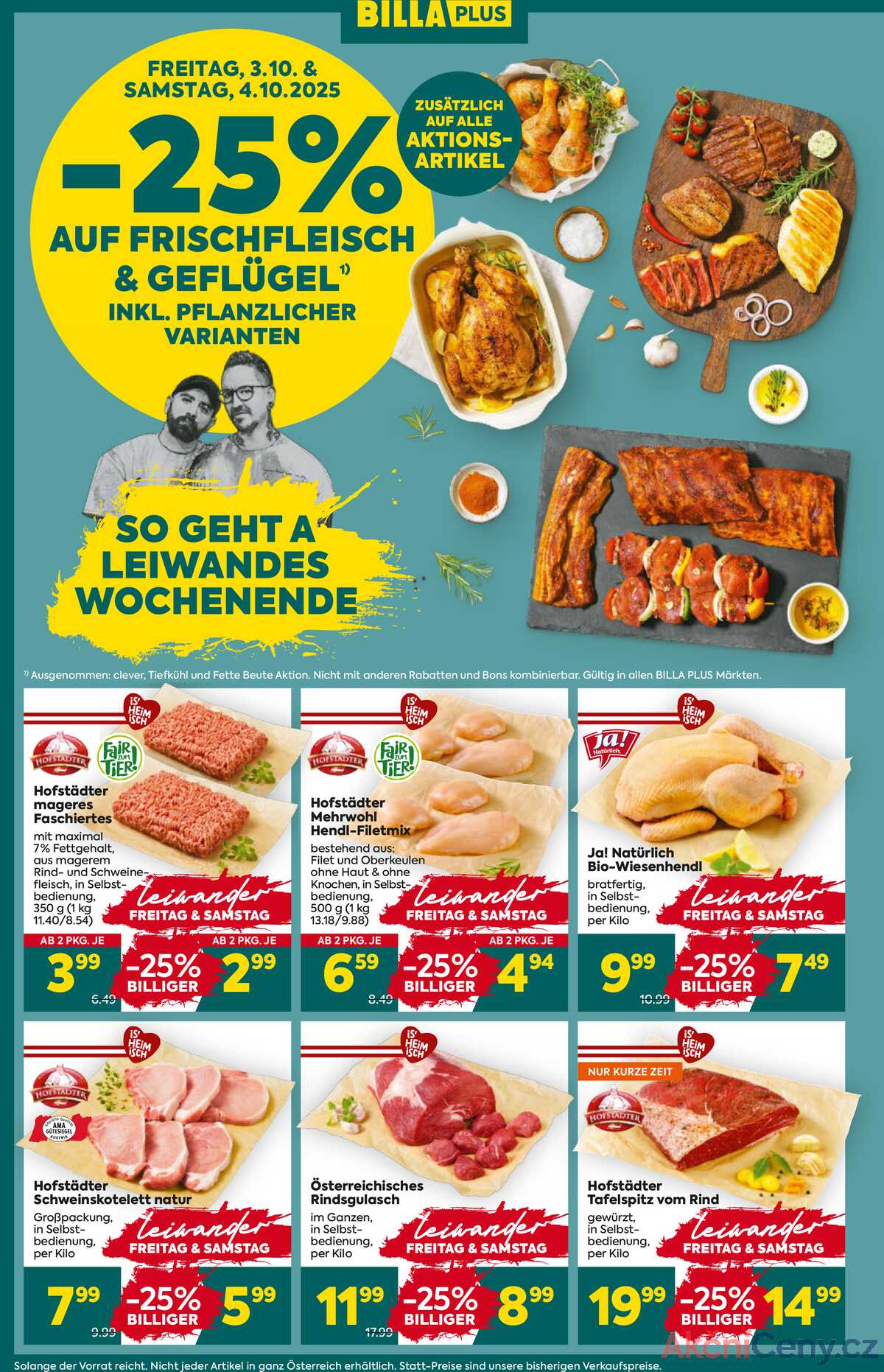 Leták BILLA Rakousko 2.10.-8.10.2025 - BILLA PLUS strana 2