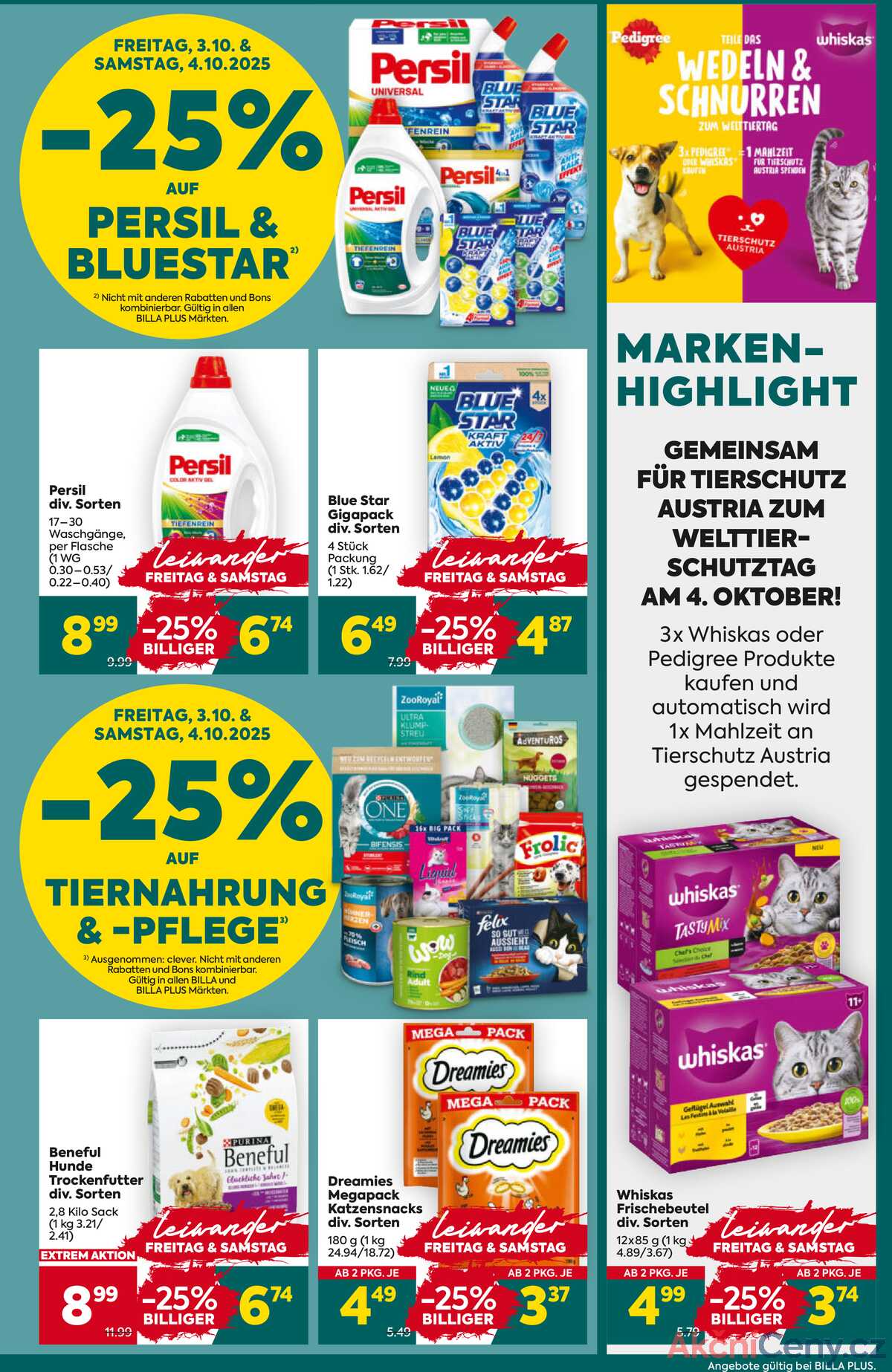 Leták BILLA Rakousko 2.10.-8.10.2025 - BILLA PLUS strana 3