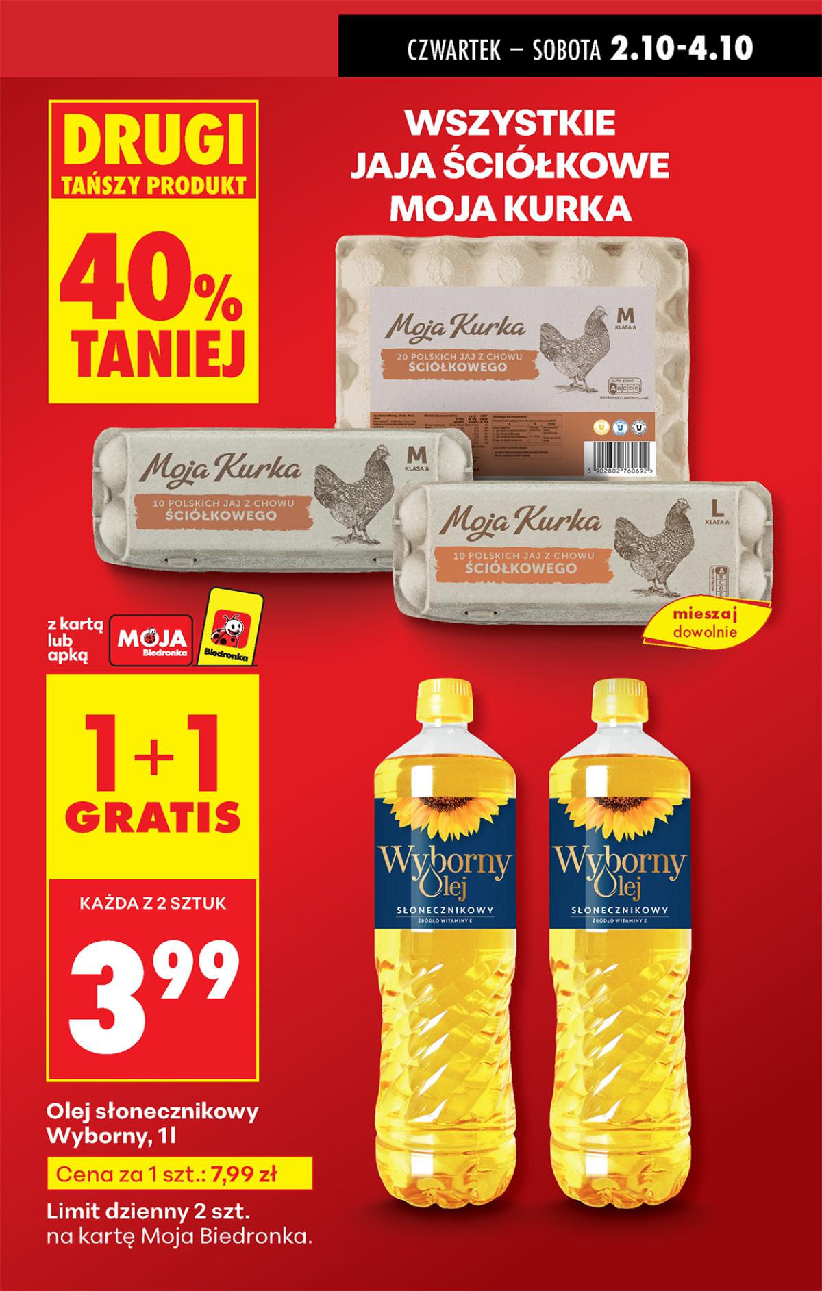 Leták Biedronka Polsko 2.10.-8.10.2025 strana 3