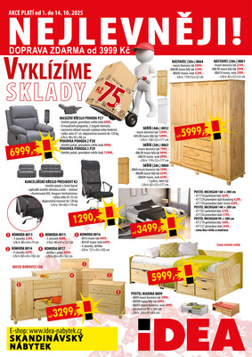 Idea nábytek letáky