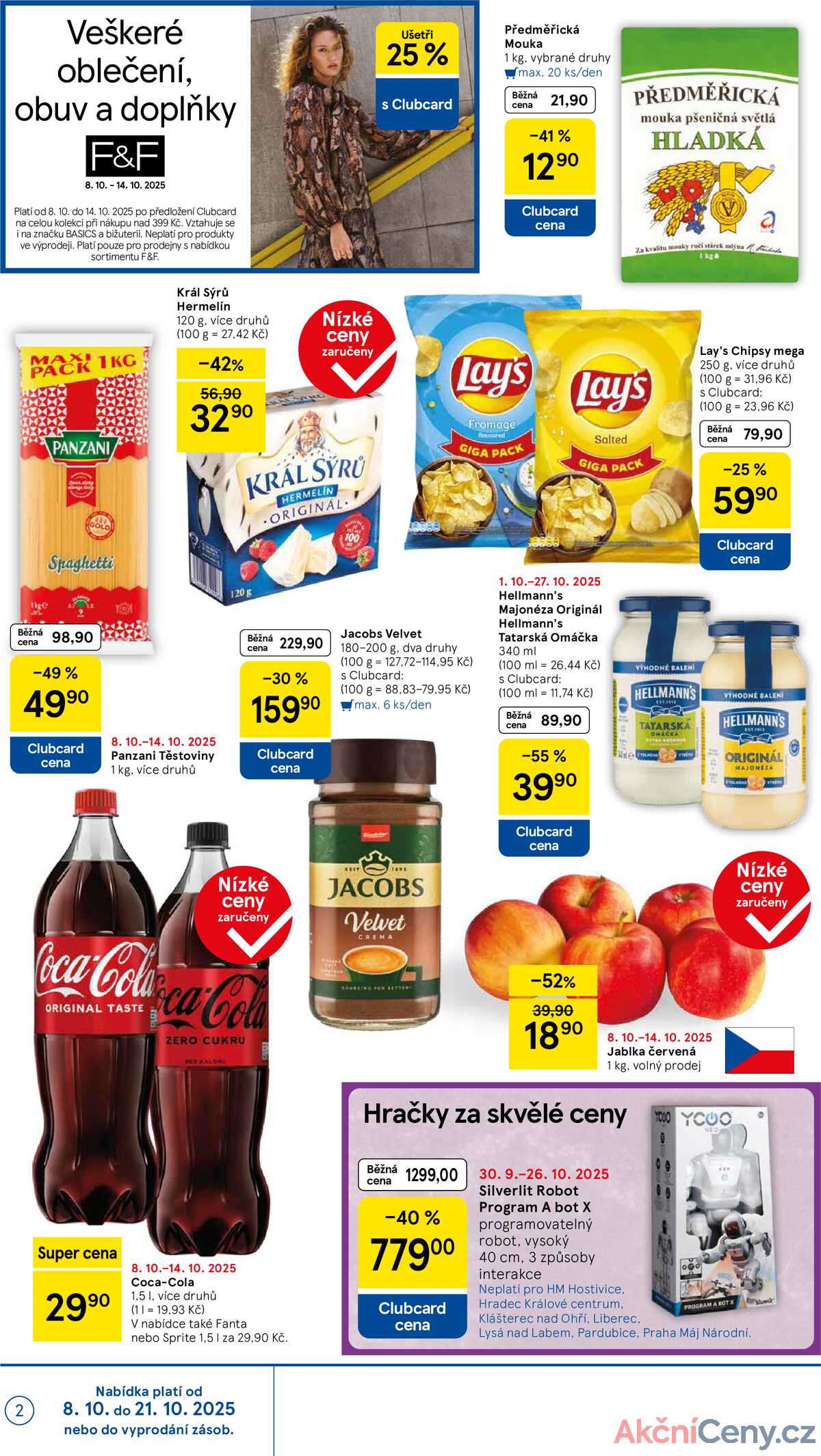 Tesco malé hypermarkety od 8.10. do 14.10.2025 strana 2