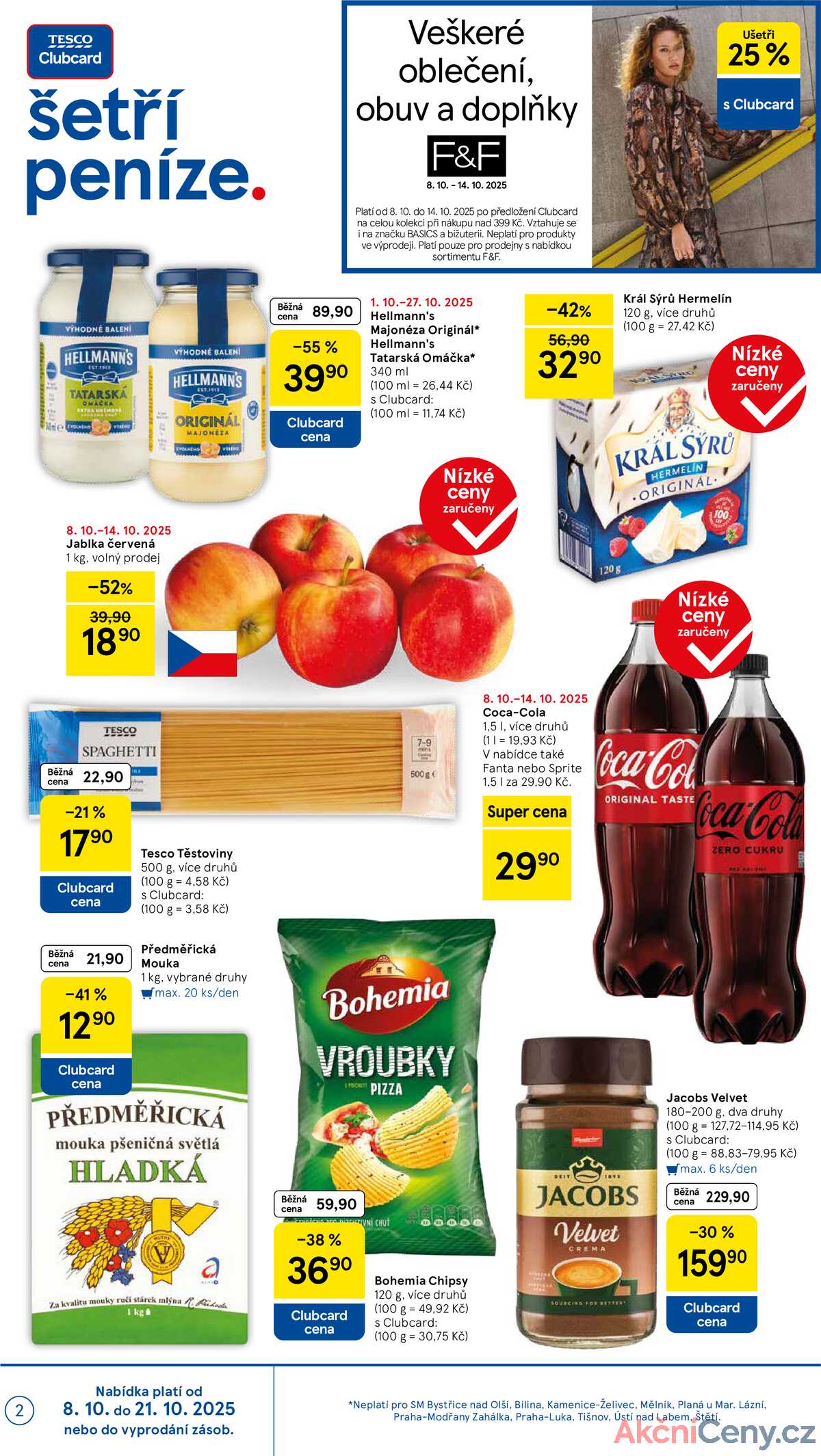 Tesco supermarkety od 8.10. do 14.10.2025 strana 2