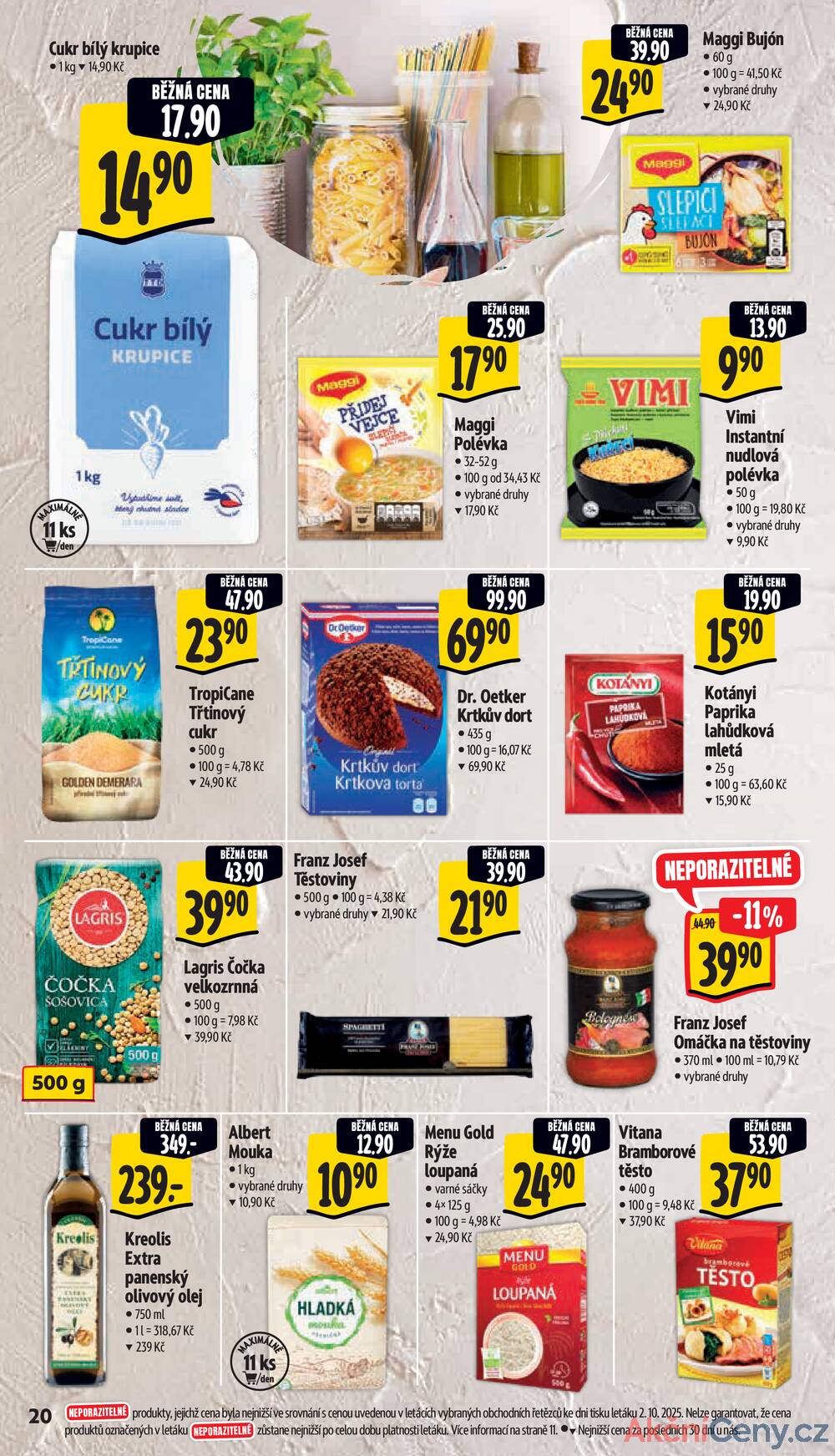 Leták Albert - Albert Supermarket Jihomoravský od 8.10. do 14.10.2025 - strana 27