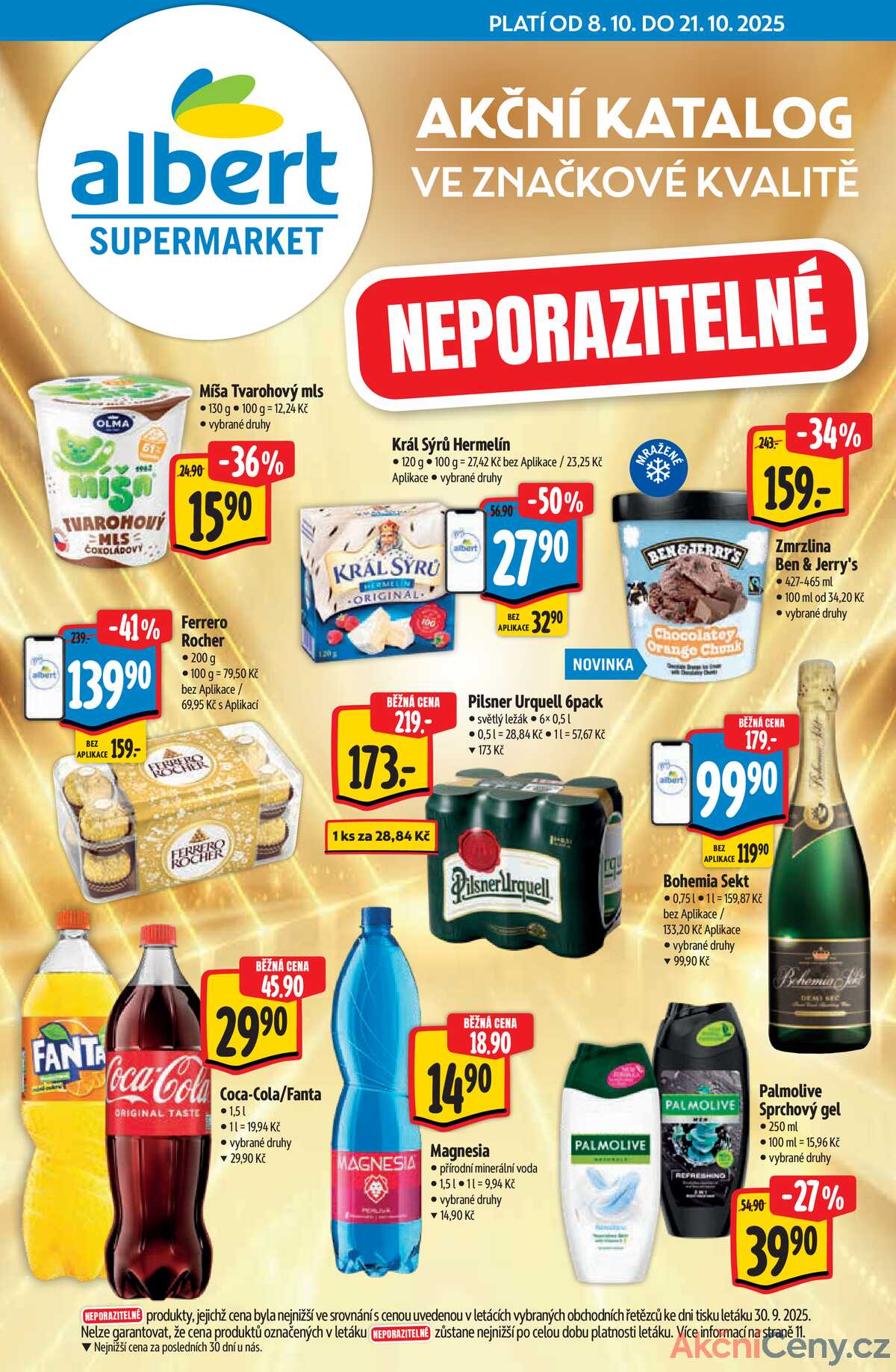 Albert Supermarket katalog Brand od 8.10. do 21.10.2025 strana 1