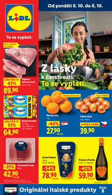 Lidl od 6.10. do 8.10.2025