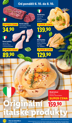 Lidl od 6.10. do 8.10.2025