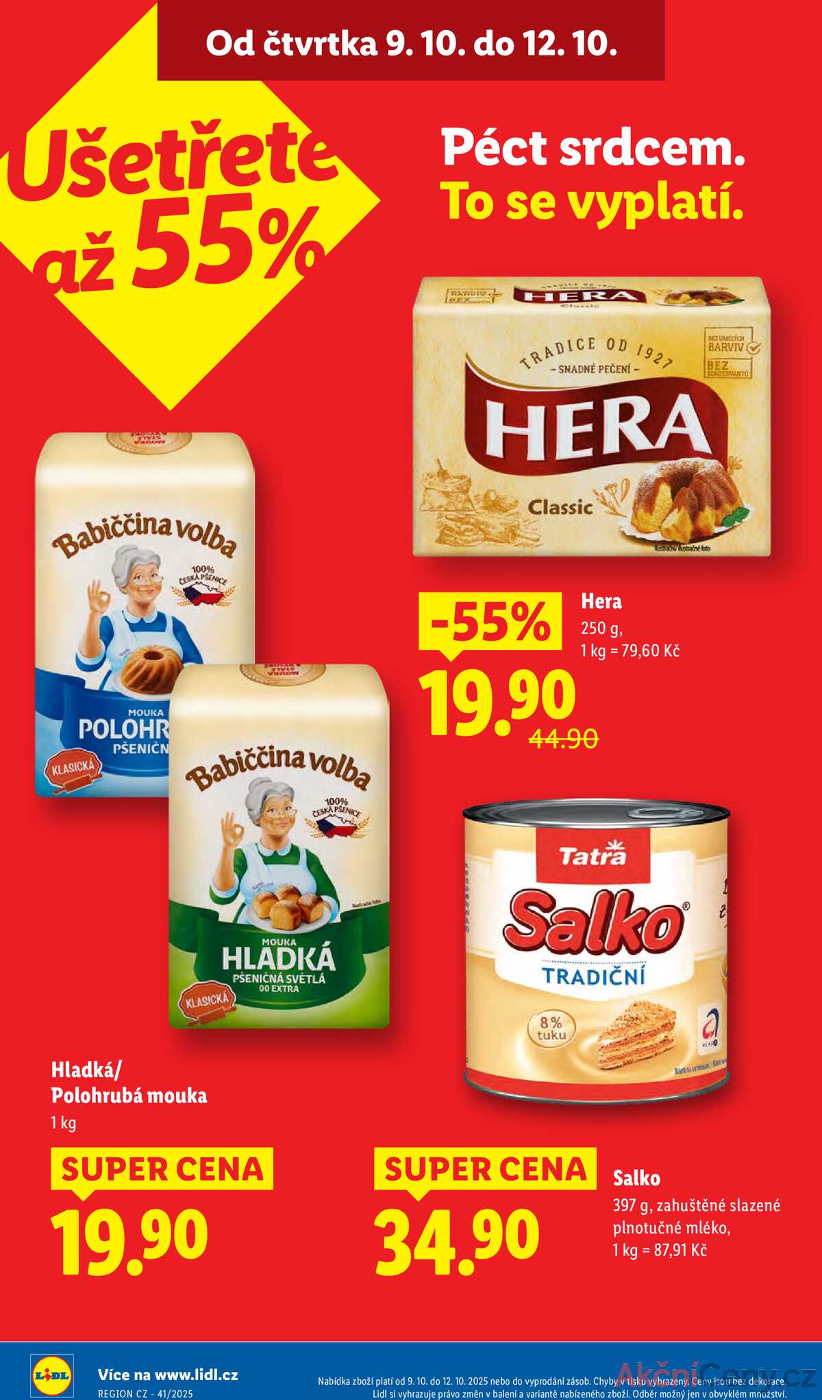 Lidl Čtvrtek od 9.10. do 12.10.2025 strana 2