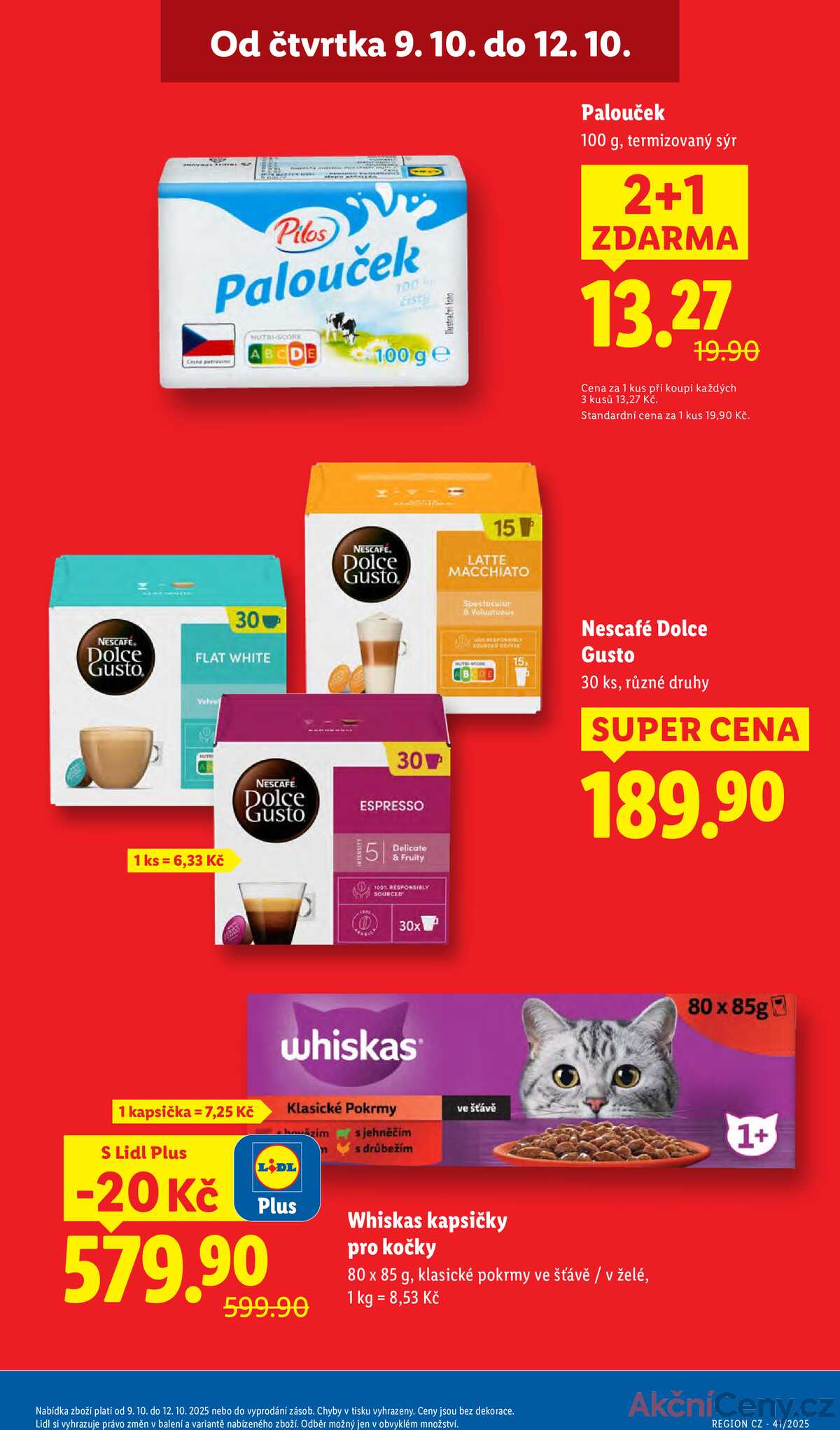 Lidl Čtvrtek od 9.10. do 12.10.2025 strana 3