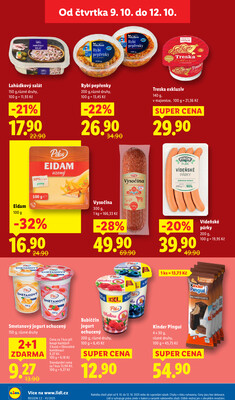 Leták Lidl
		  platný do 12.10.2025 - strana 12