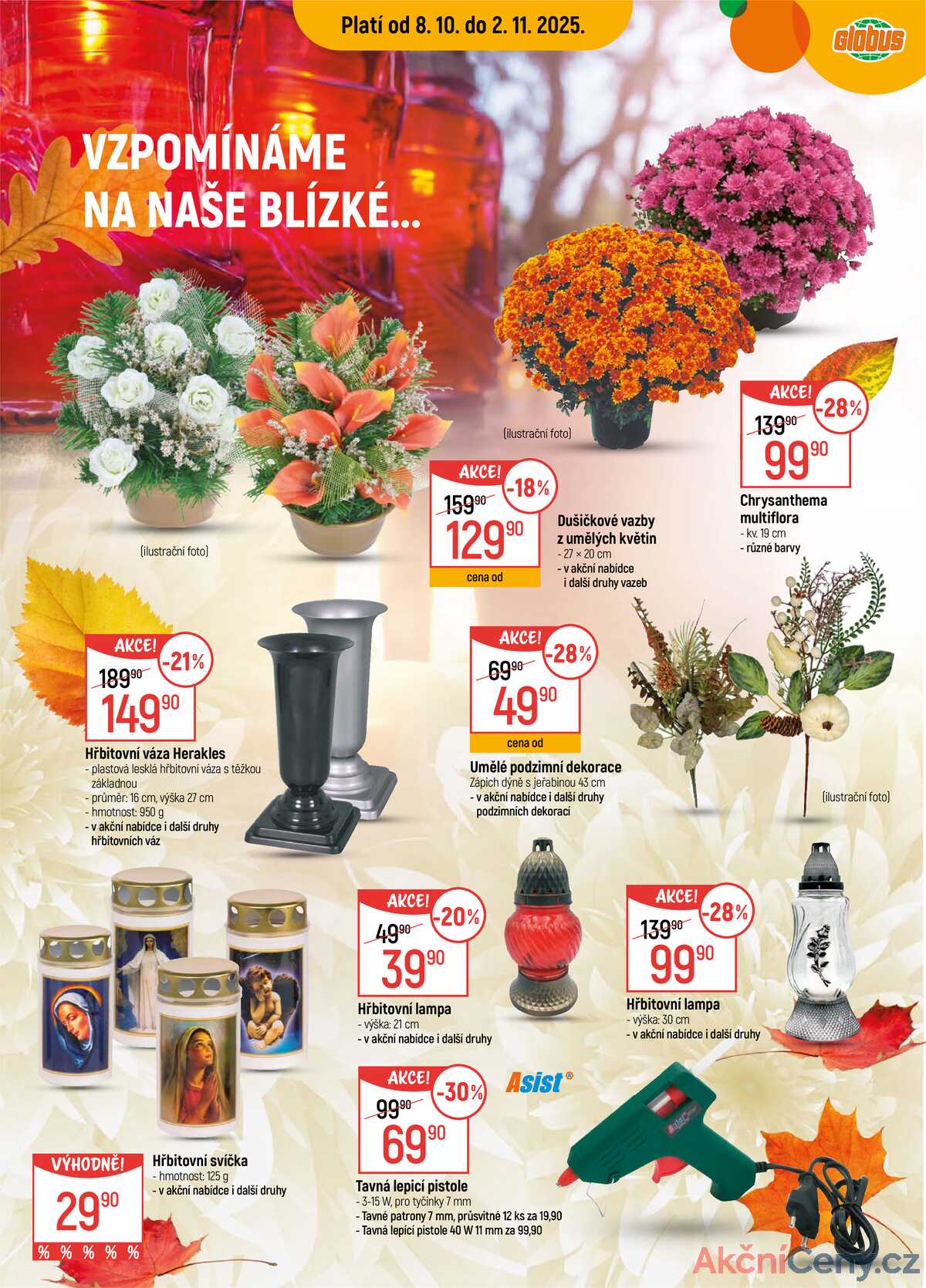 Akční leták Globus 8.10. - 2.11.2025 - Globus Praha - Centrum Černý Most strana 2