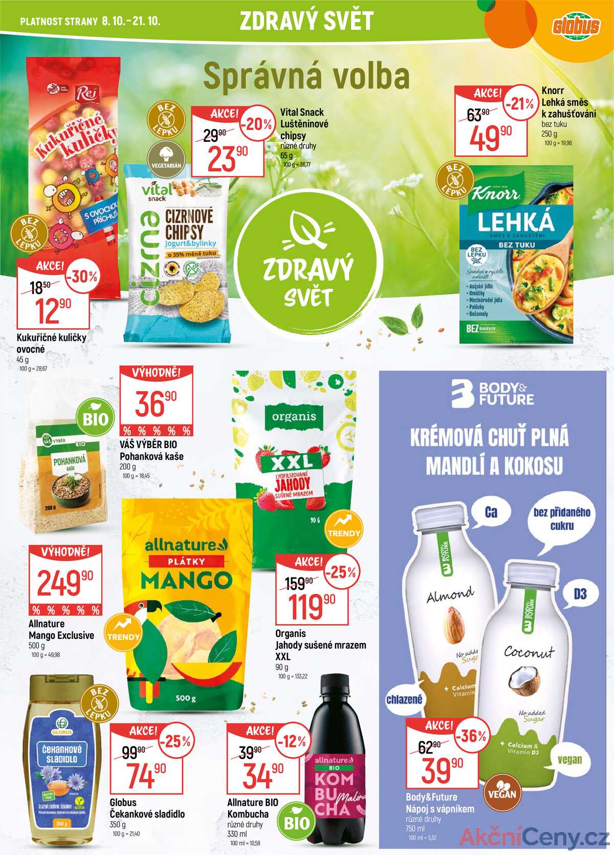 Akční leták Globus 8.10. - 14.10.2025 - Globus Ostrava strana 3