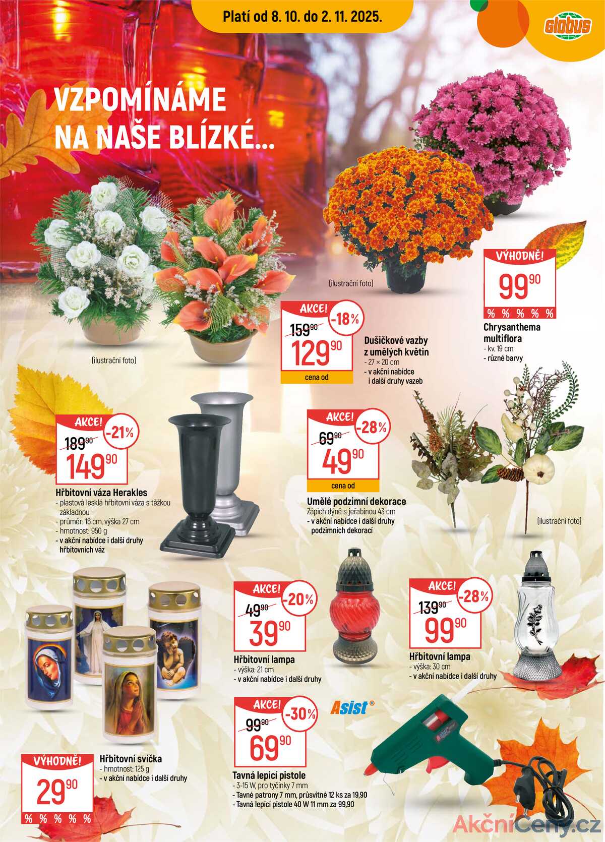 Akční leták Globus 8.10. - 2.11.2025 - Globus Pardubice strana 2