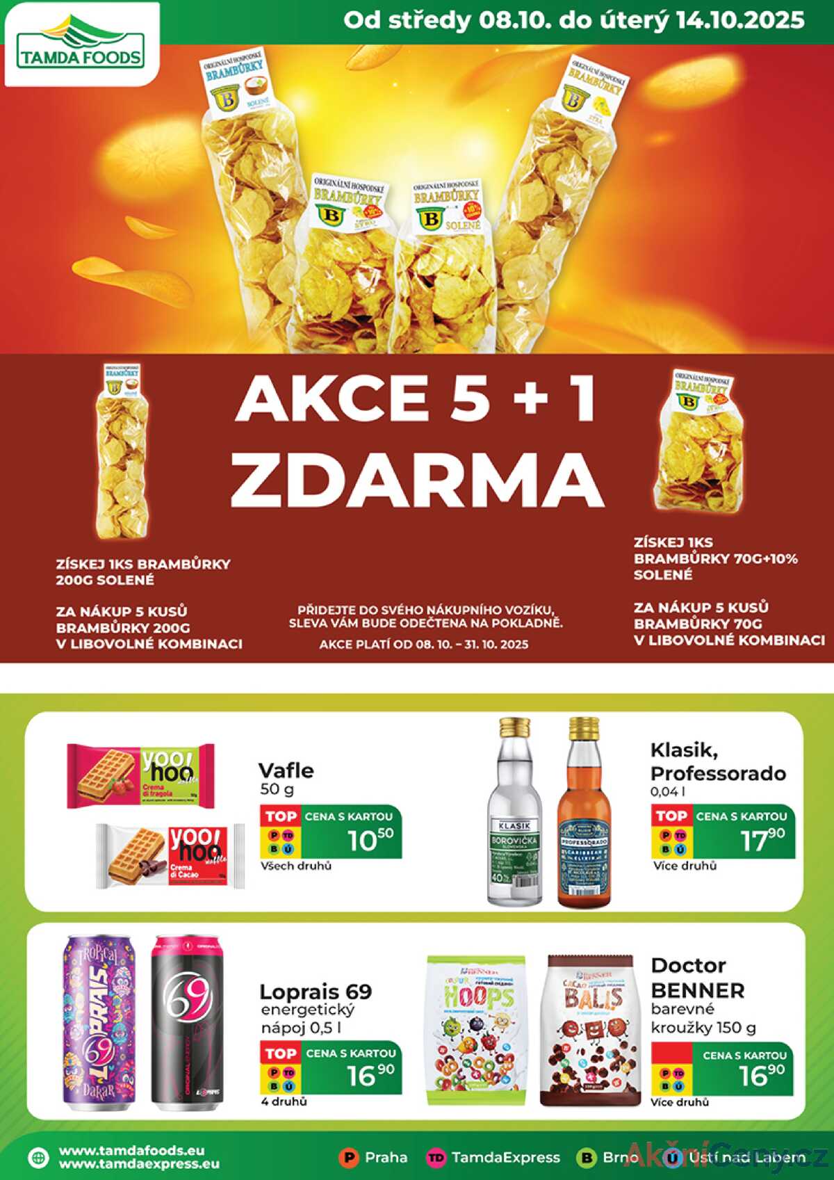 Tamda Foods od 8.10. do 14.10.2025 strana 1