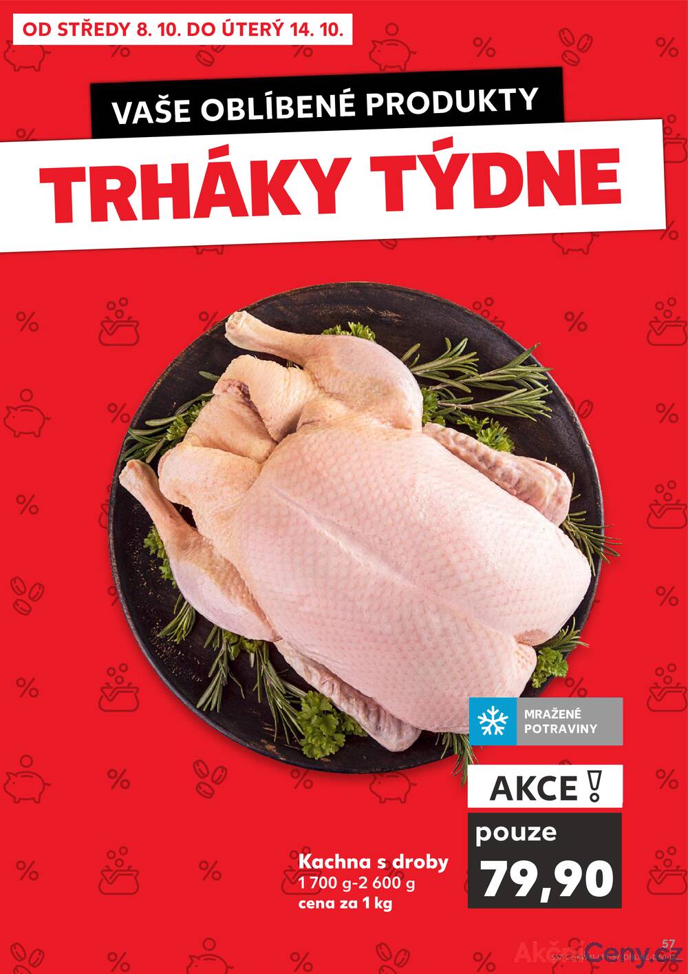 Leták Kaufland - Kaufland 8.10. - 14.10. - Kaufland - Třeboň - strana 57