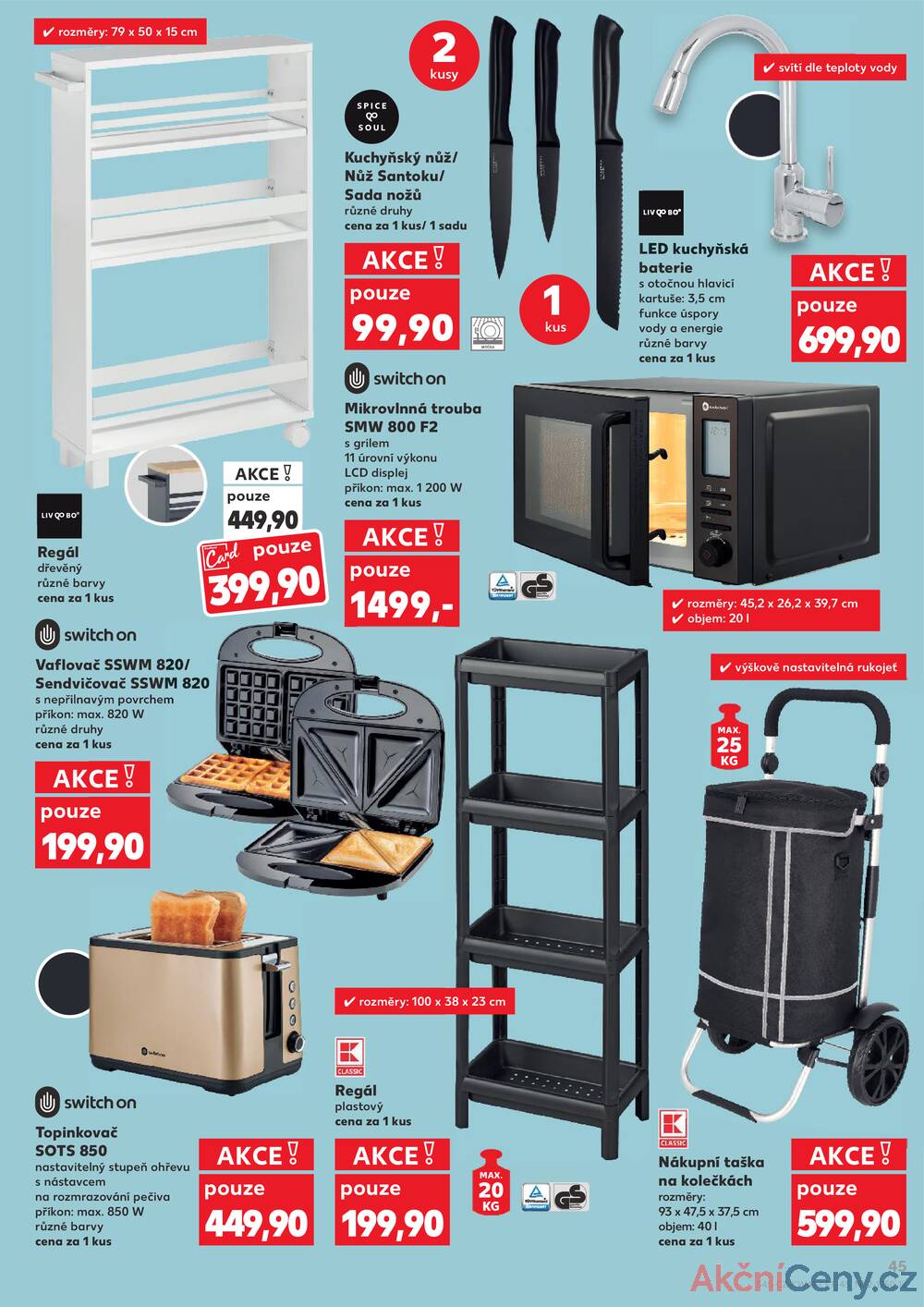 Leták Kaufland - Kaufland 8.10. - 14.10. - Kaufland - Příbram - strana 45