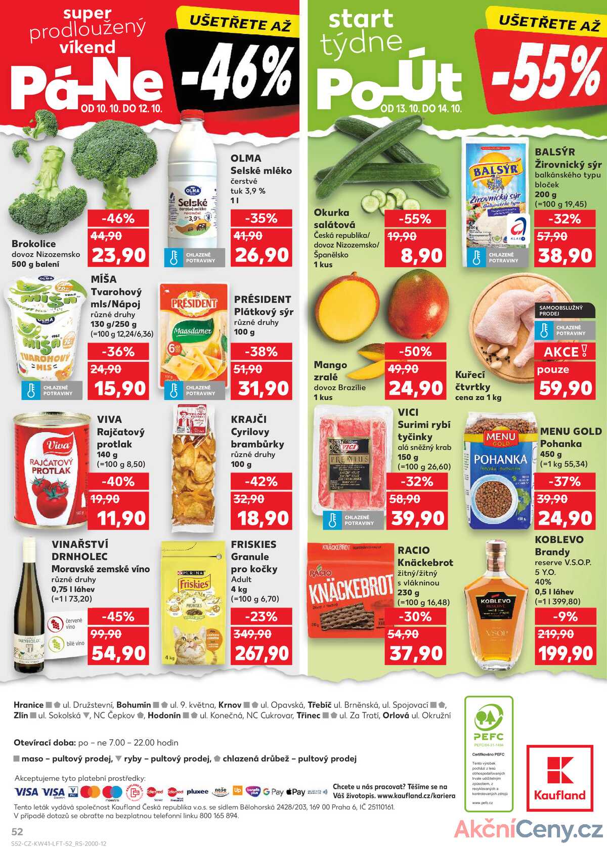 Kaufland 8.10. - 14.10. - Kaufland - Orlová strana 52