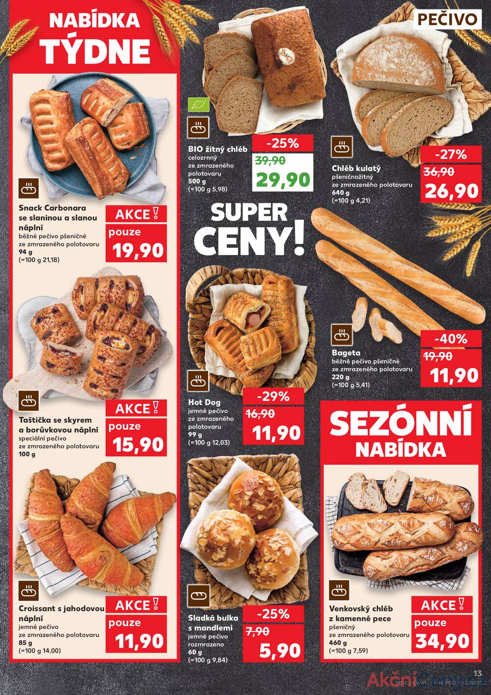 Leták Kaufland - Kaufland 8.10. - 14.10. - Kaufland - Brno - Slatina - strana 13