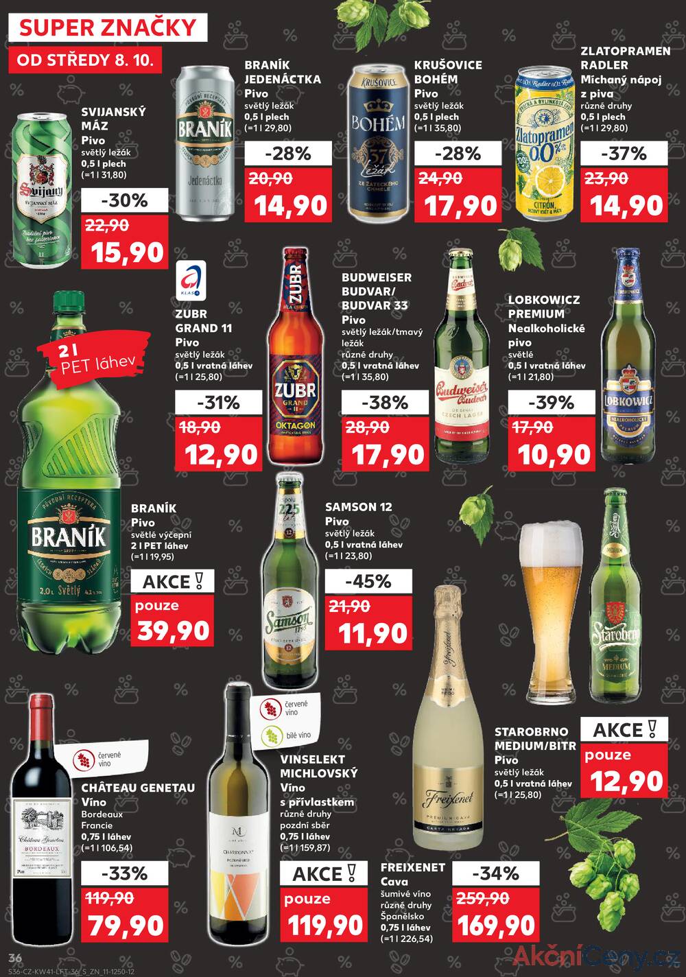 Leták Kaufland - Kaufland 8.10. - 14.10. - Kaufland - Ostrava - Poruba - strana 36