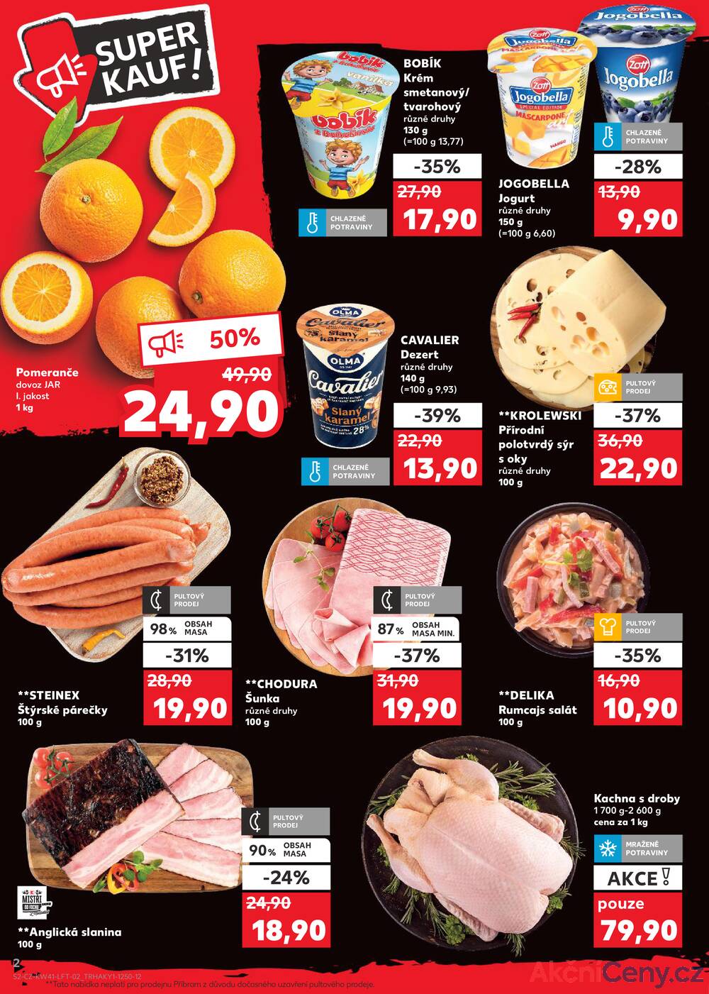 Leták Kaufland - Kaufland 8.10. - 14.10. - Kaufland - Jičín - strana 2