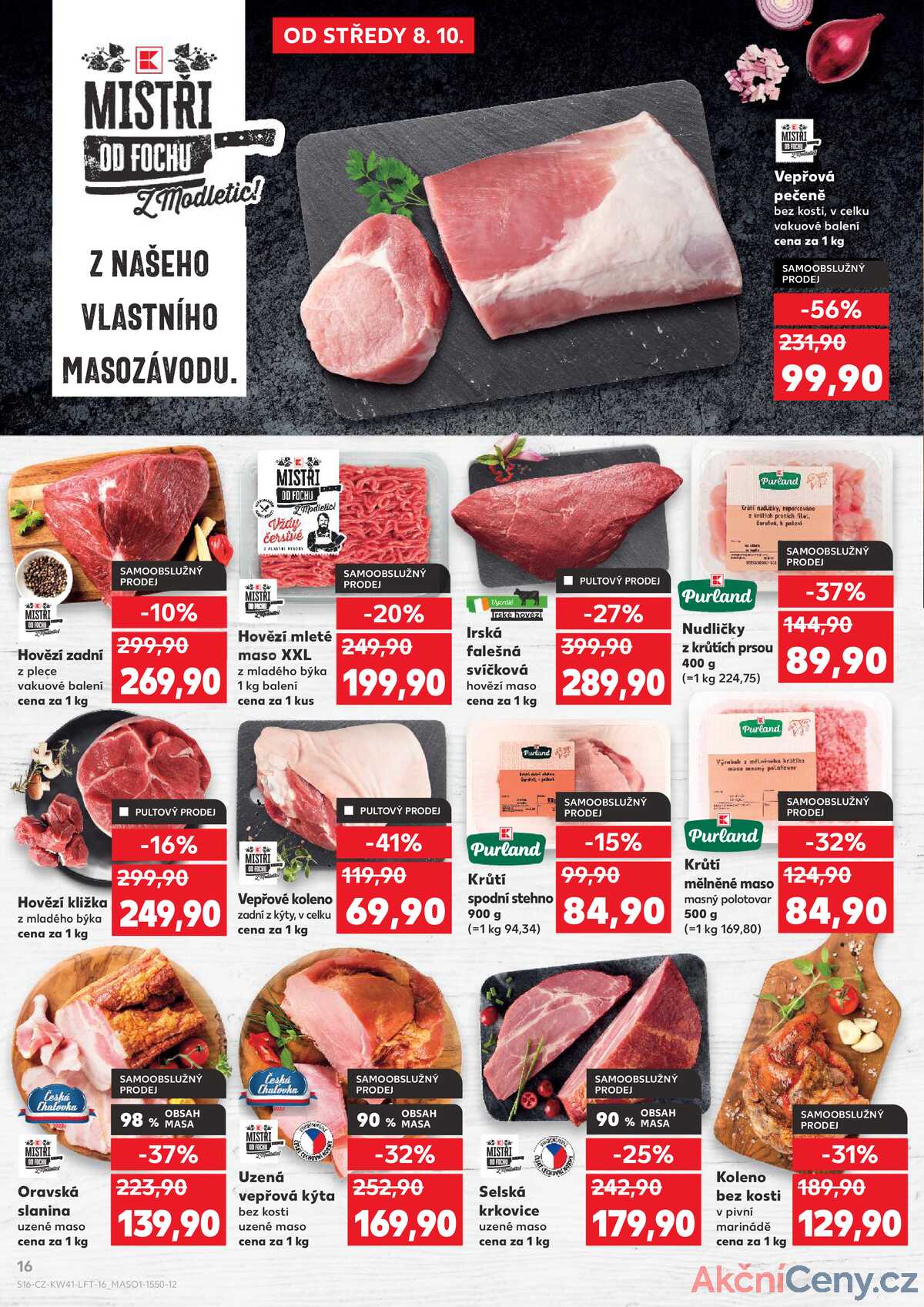 Kaufland 8.10. - 14.10. - Kaufland - Znojmo (Dukelských bojovníků) strana 16