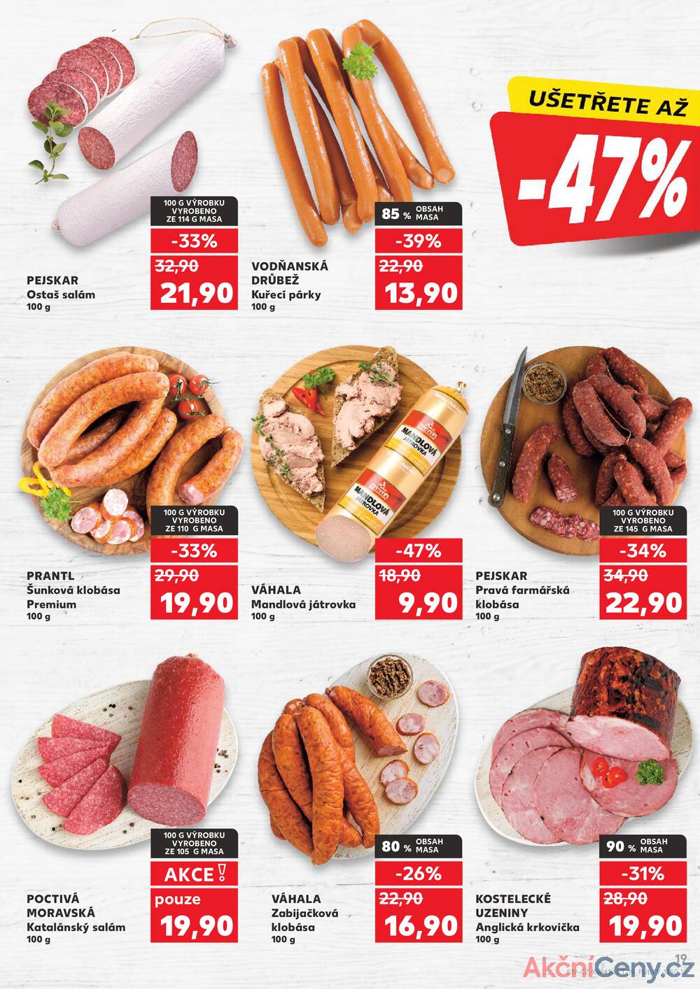 Leták Kaufland - Kaufland 8.10. - 14.10. - Kaufland - Znojmo (Dukelských bojovníků) - strana 19