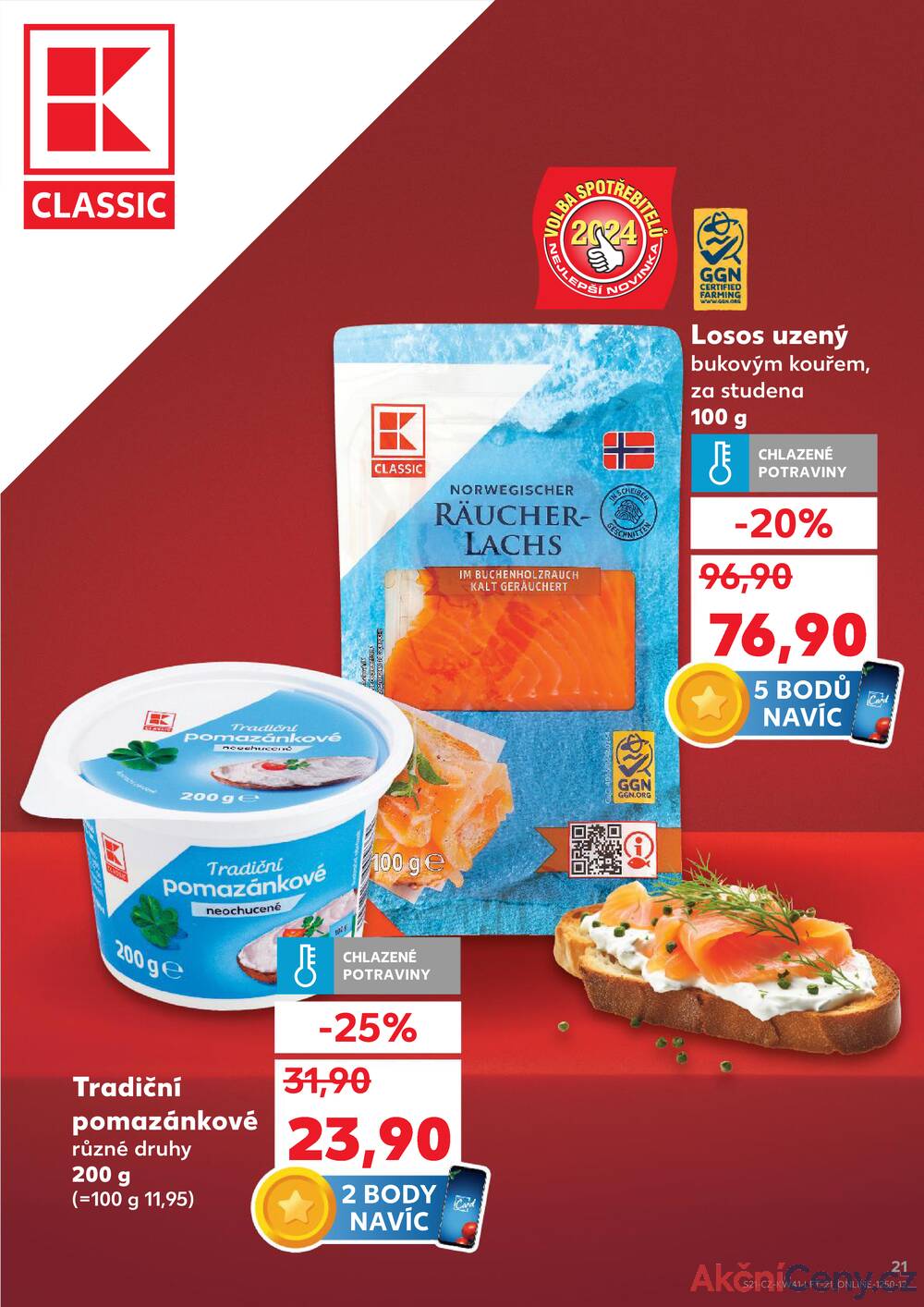 Leták Kaufland - Kaufland 8.10. - 14.10. - Kaufland - Znojmo (Dukelských bojovníků) - strana 21
