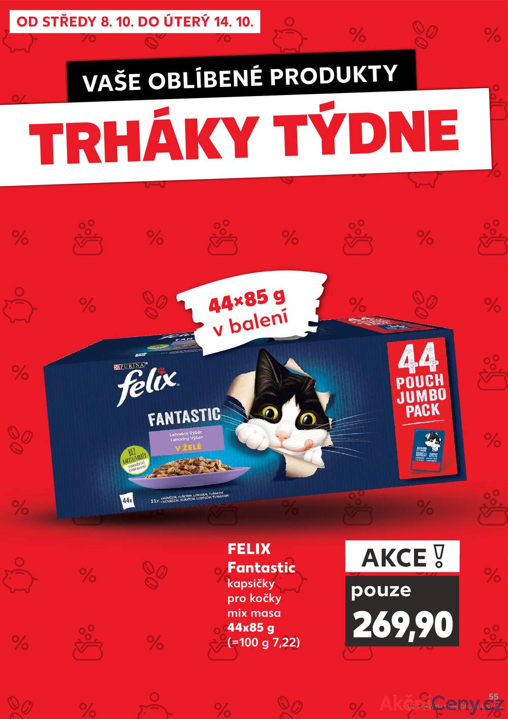 Leták Kaufland - Kaufland 8.10. - 14.10. - Kaufland - Znojmo (Dukelských bojovníků) - strana 55