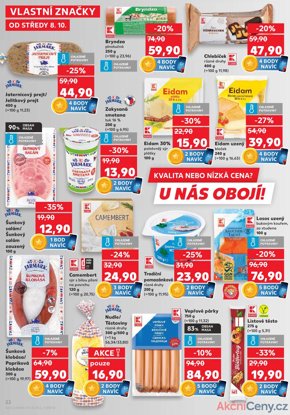 Leták Kaufland - Kaufland 8.10. - 14.10. - Kaufland - Kopřivnice - strana 22