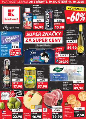 Kaufland 8.10. - 14.10. - Kaufland - Otrokovice