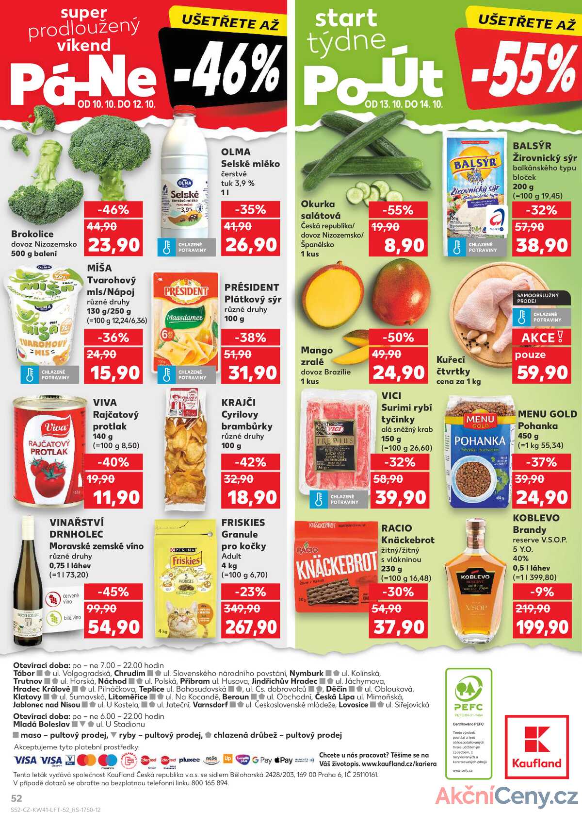 Kaufland 8.10. - 14.10. - Kaufland - Varnsdorf strana 52