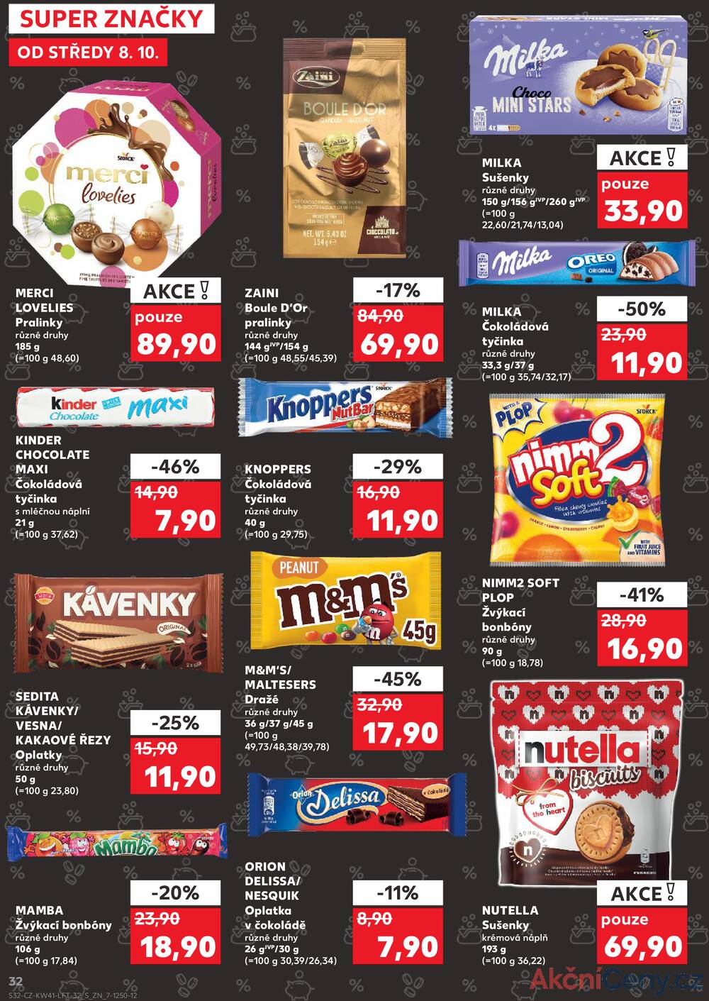 Leták Kaufland - Kaufland 8.10. - 14.10. - Kaufland - Šternberk - strana 32