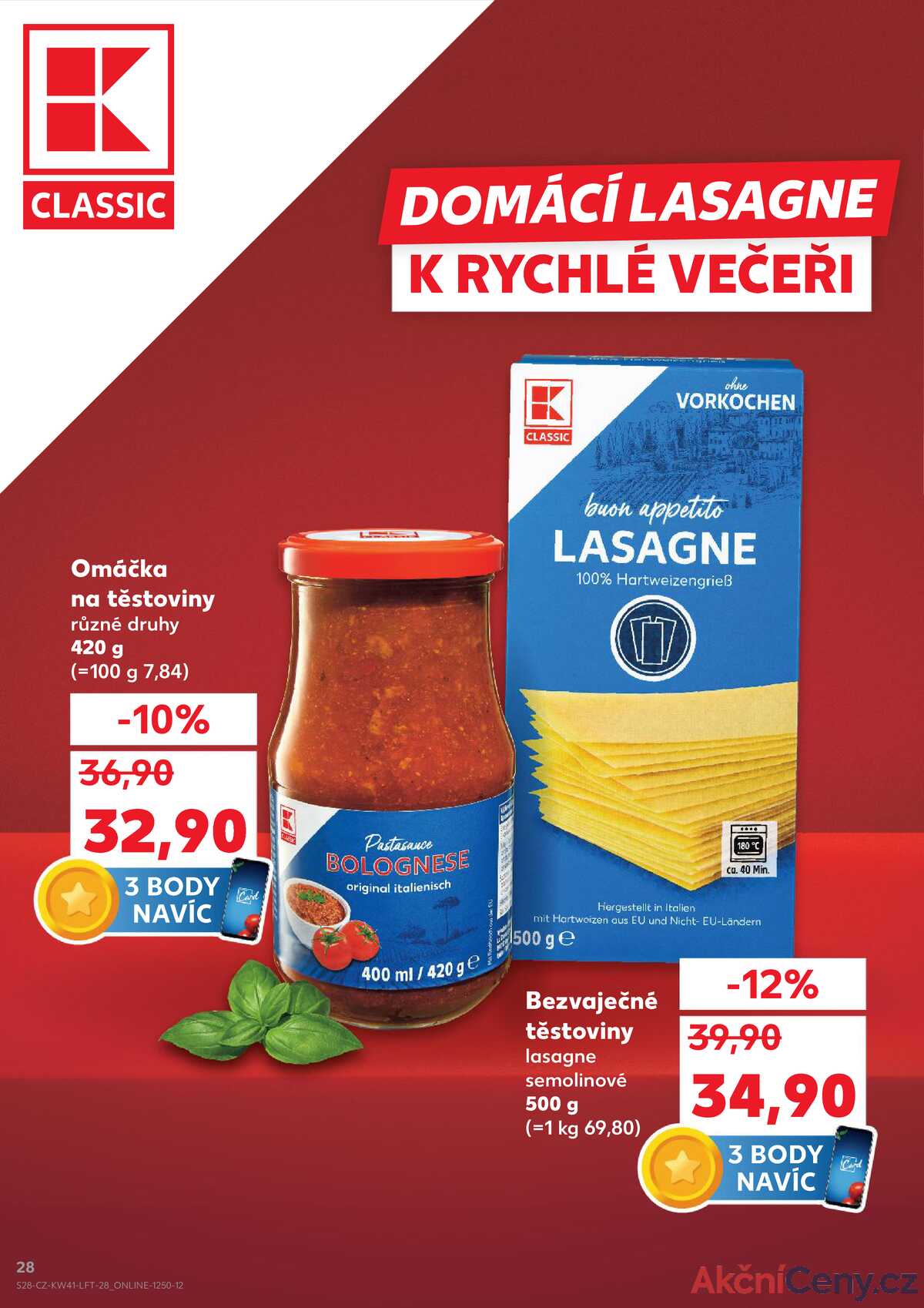 Kaufland 8.10. - 14.10. - Kaufland Turnov Sobotecká strana 28