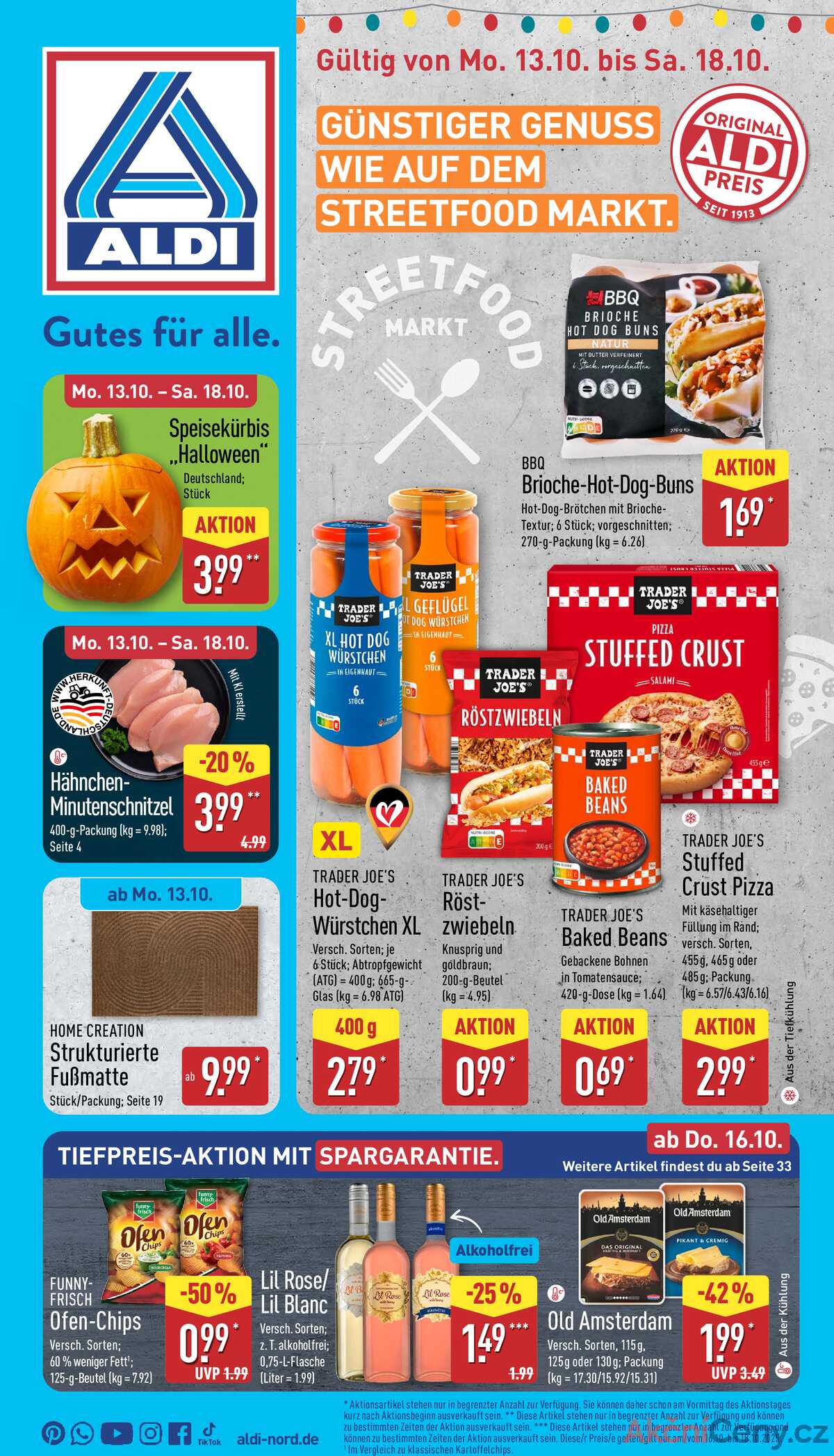 Leták ALDI Německo 13.10.-19.10.2025 strana 1