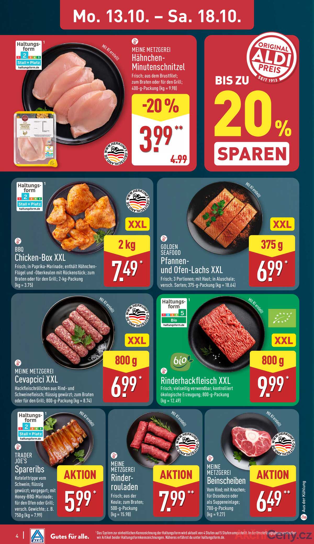 Leták ALDI Německo 13.10.-19.10.2025 strana 4