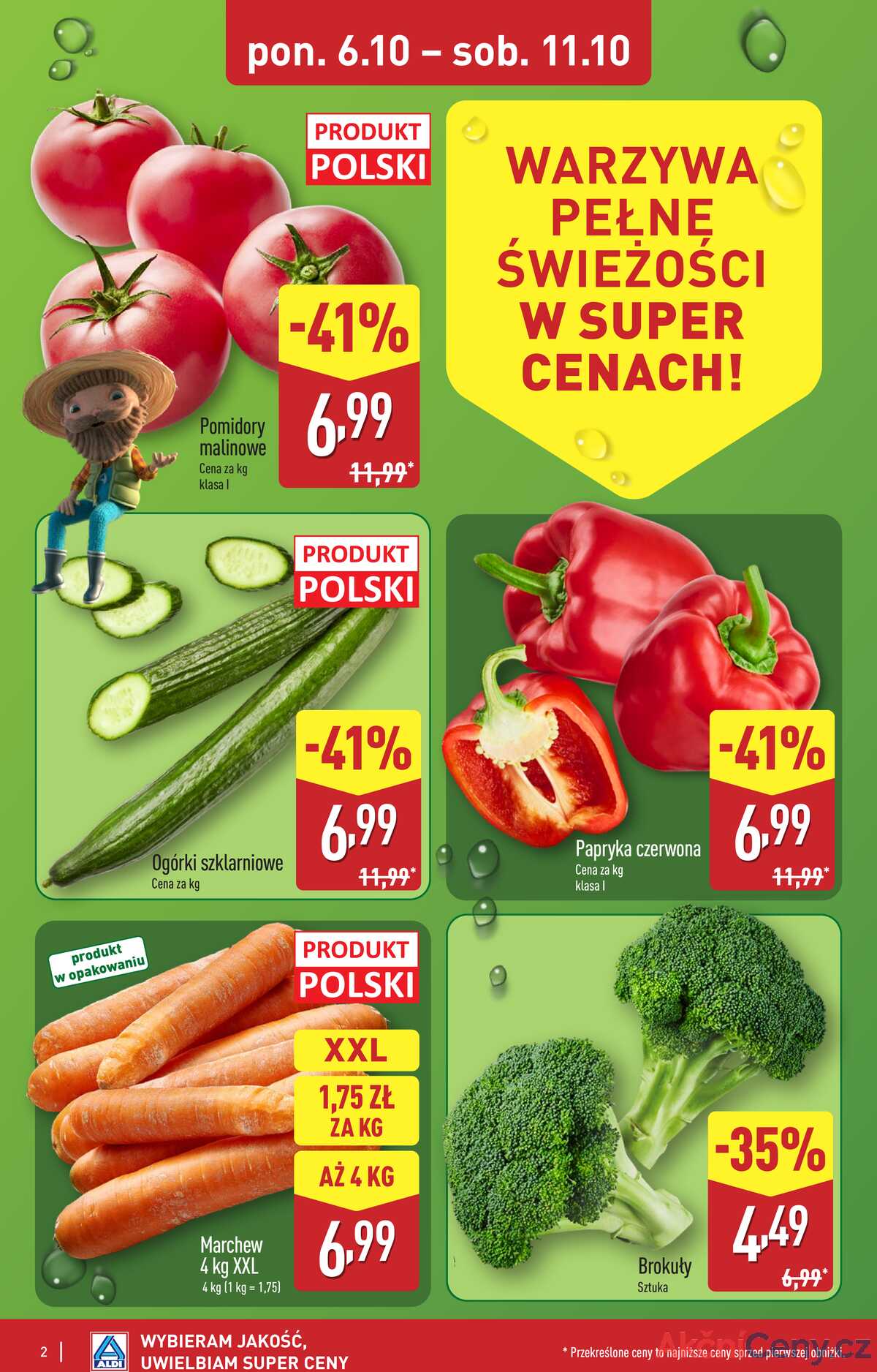 Leták Aldi Polsko 6.10.-11.10.2025 - Úplná nabídka strana 2