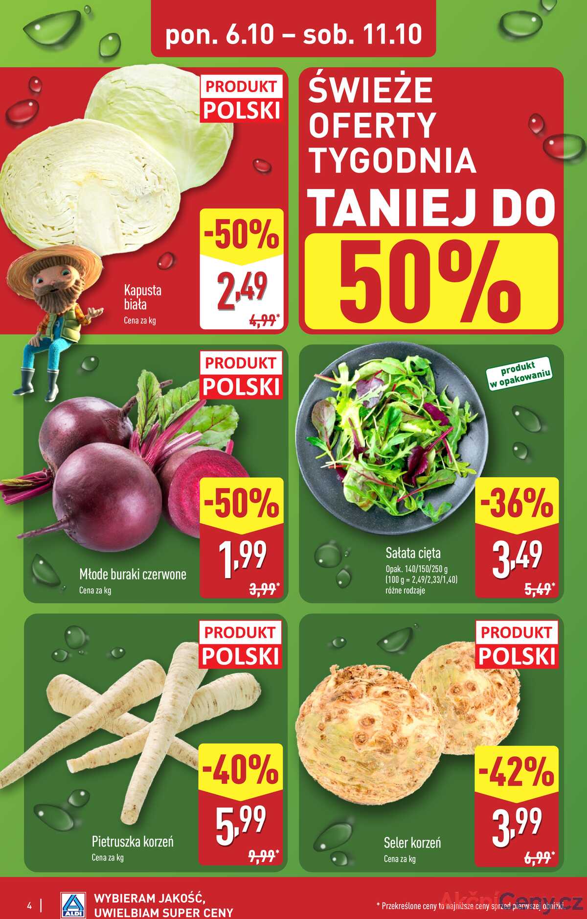 Leták Aldi Polsko 6.10.-11.10.2025 - Úplná nabídka strana 4