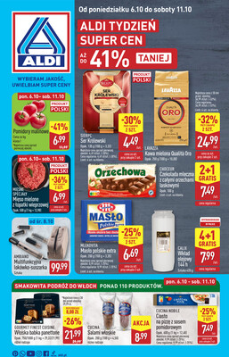 Leták Aldi Polsko 6.10.-11.10.2025 - Úplná nabídka