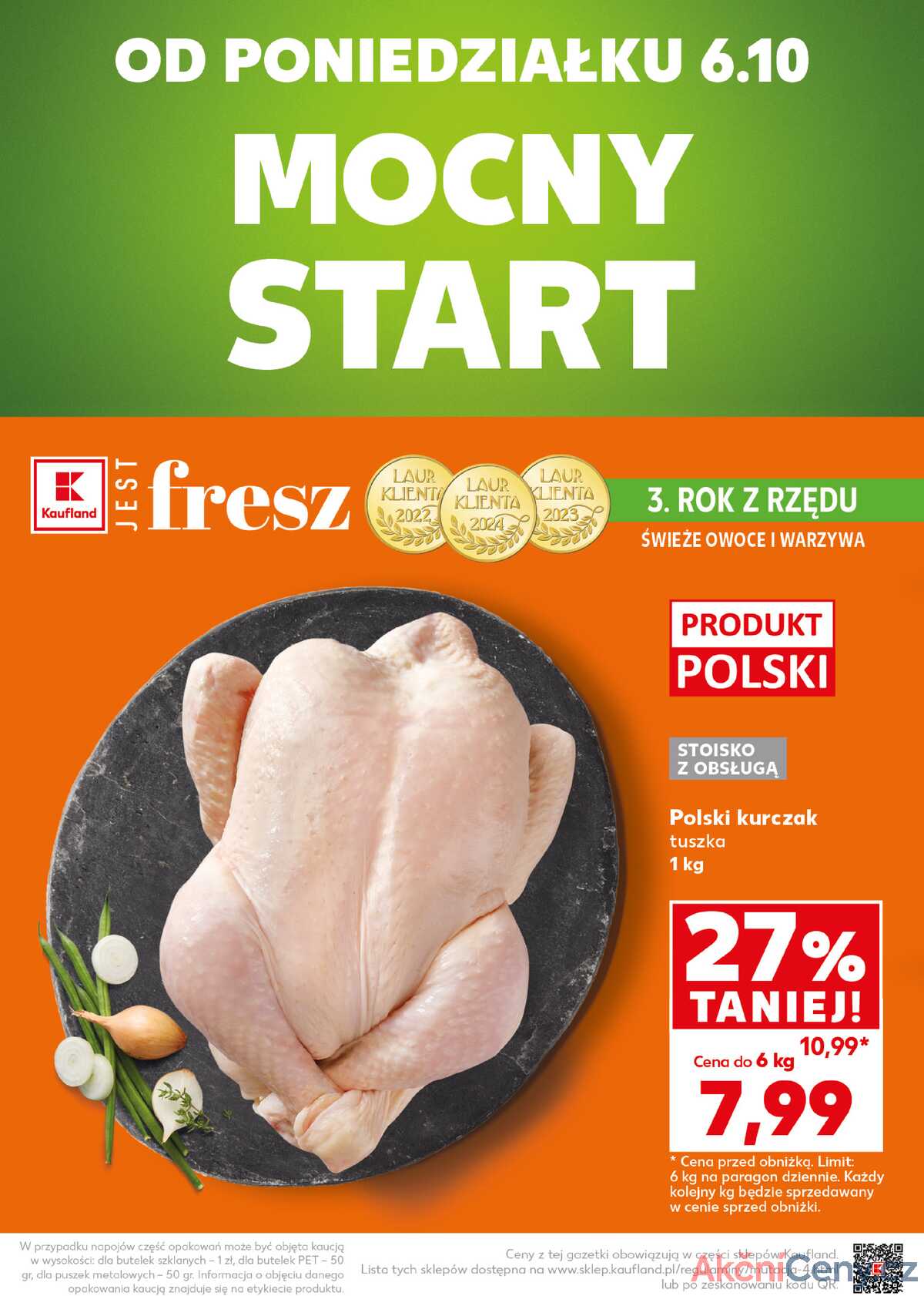 Leták Kaufland Polsko 6.10.-8.10.2025 - Silný start strana 2