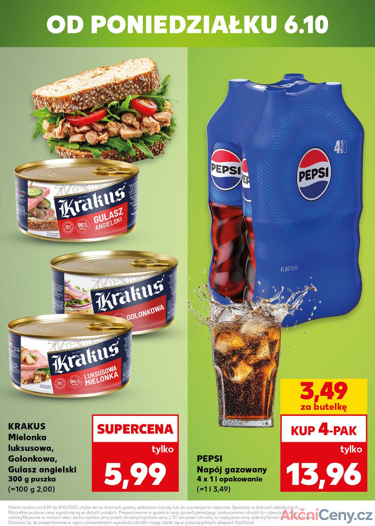 Leták Kaufland Polsko 6.10.-8.10.2025 - Silný start strana 3