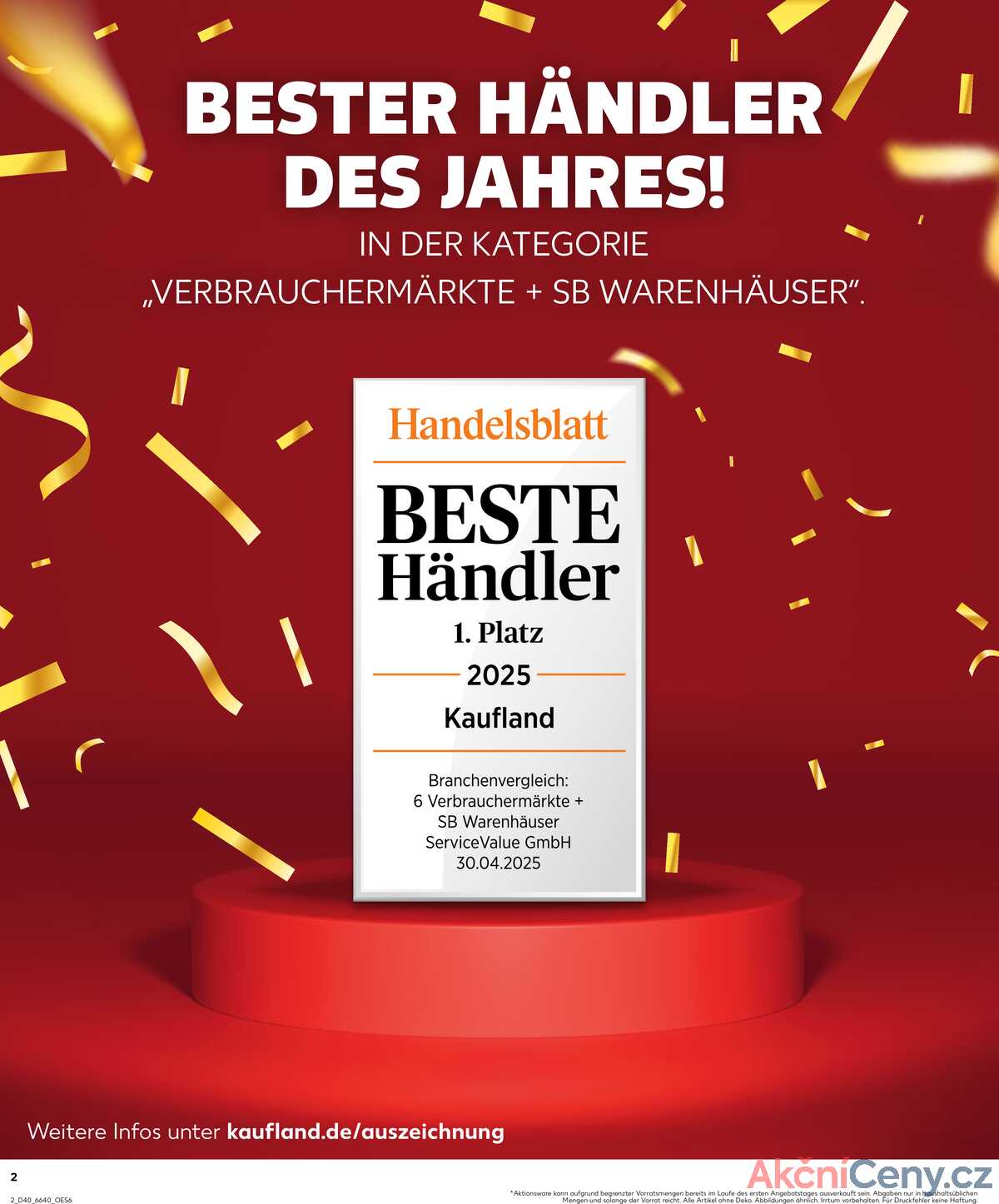 Leták Kaufland Německo 5.10.-8.10.2025 strana 2