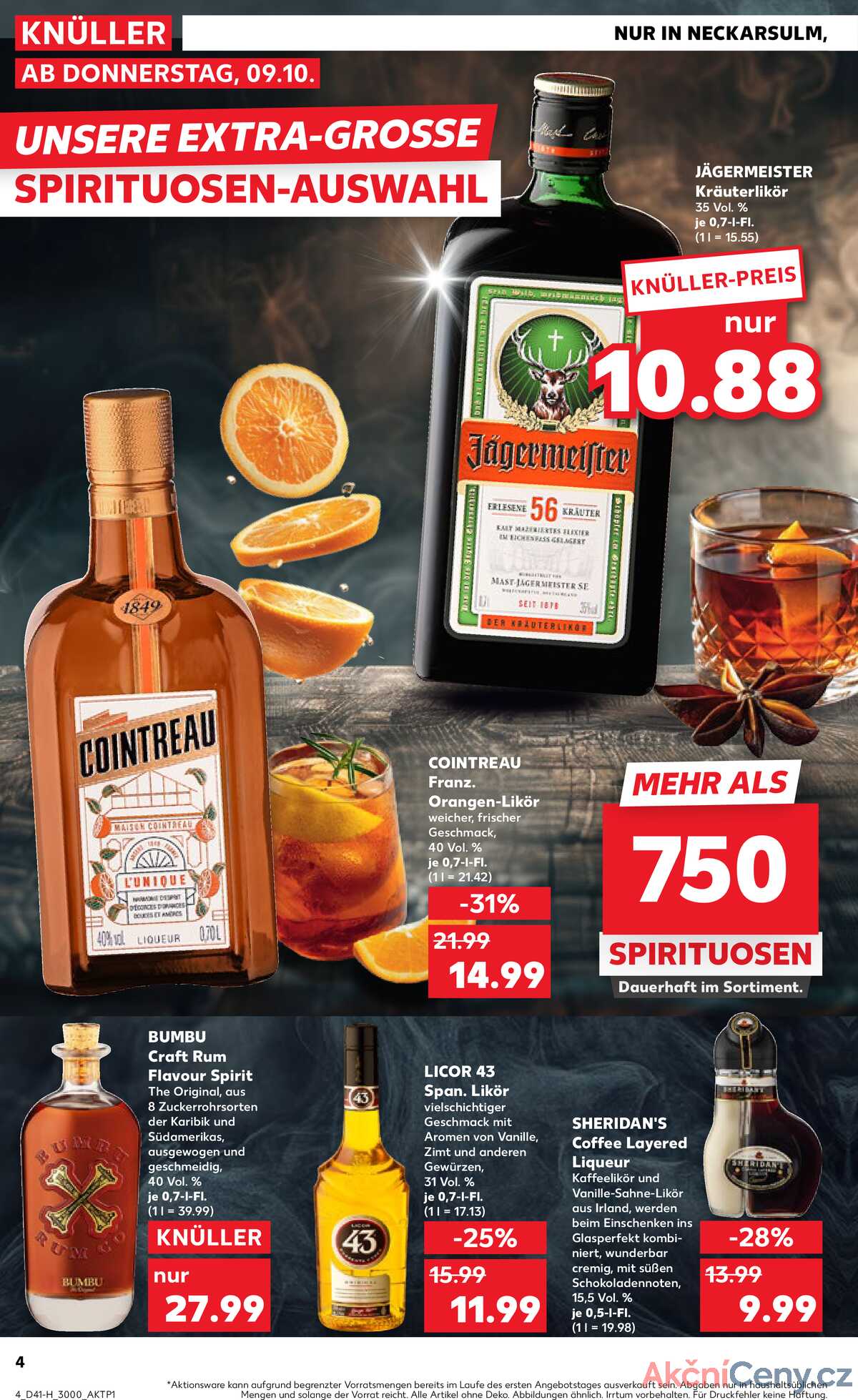 Leták Kaufland Německo 9.10.-15.10.2025 strana 4