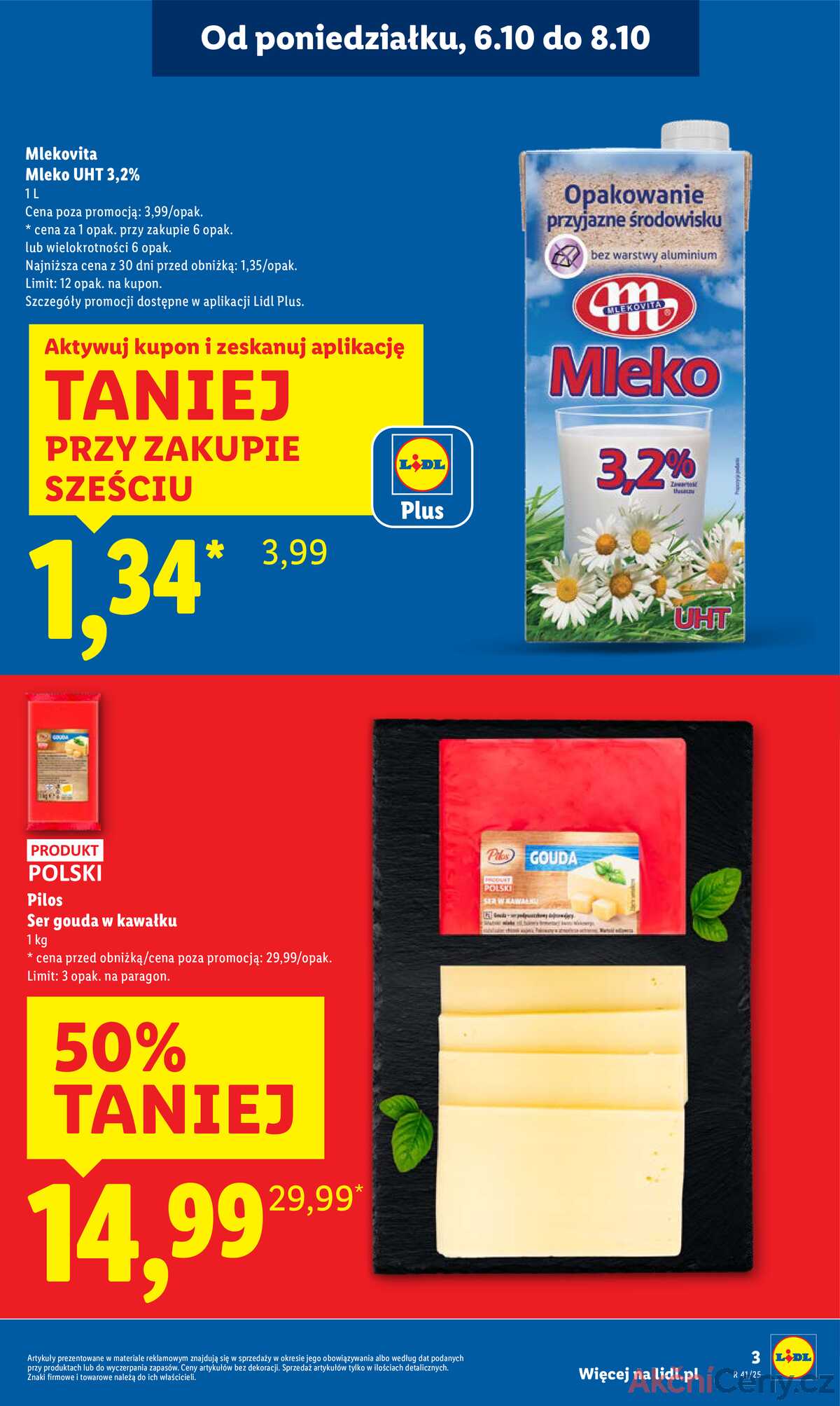 Leták Lidl Polsko 6.10.-8.10.2025 strana 3