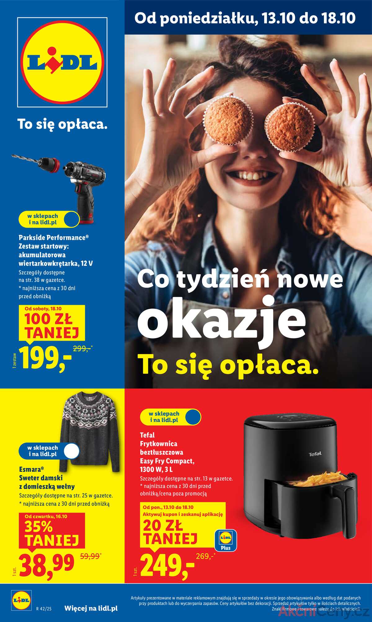 Katalog Lidl Polsko 13.10.-19.10.2025 strana 1