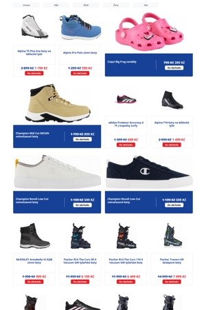 Intersport Boty - 7. 10. 2025